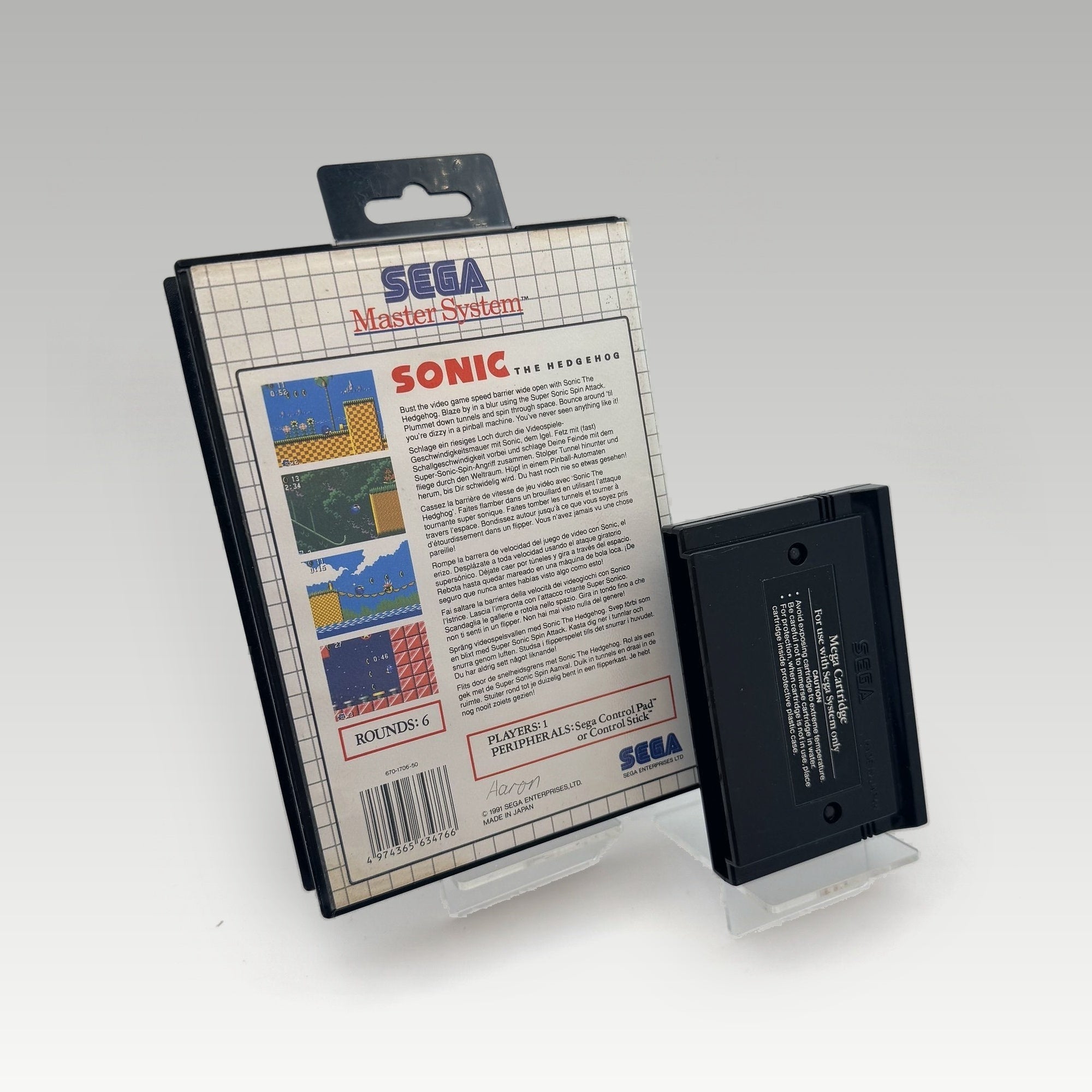 Sonic the Hedgehog • No Manual (PAL) - Image 2