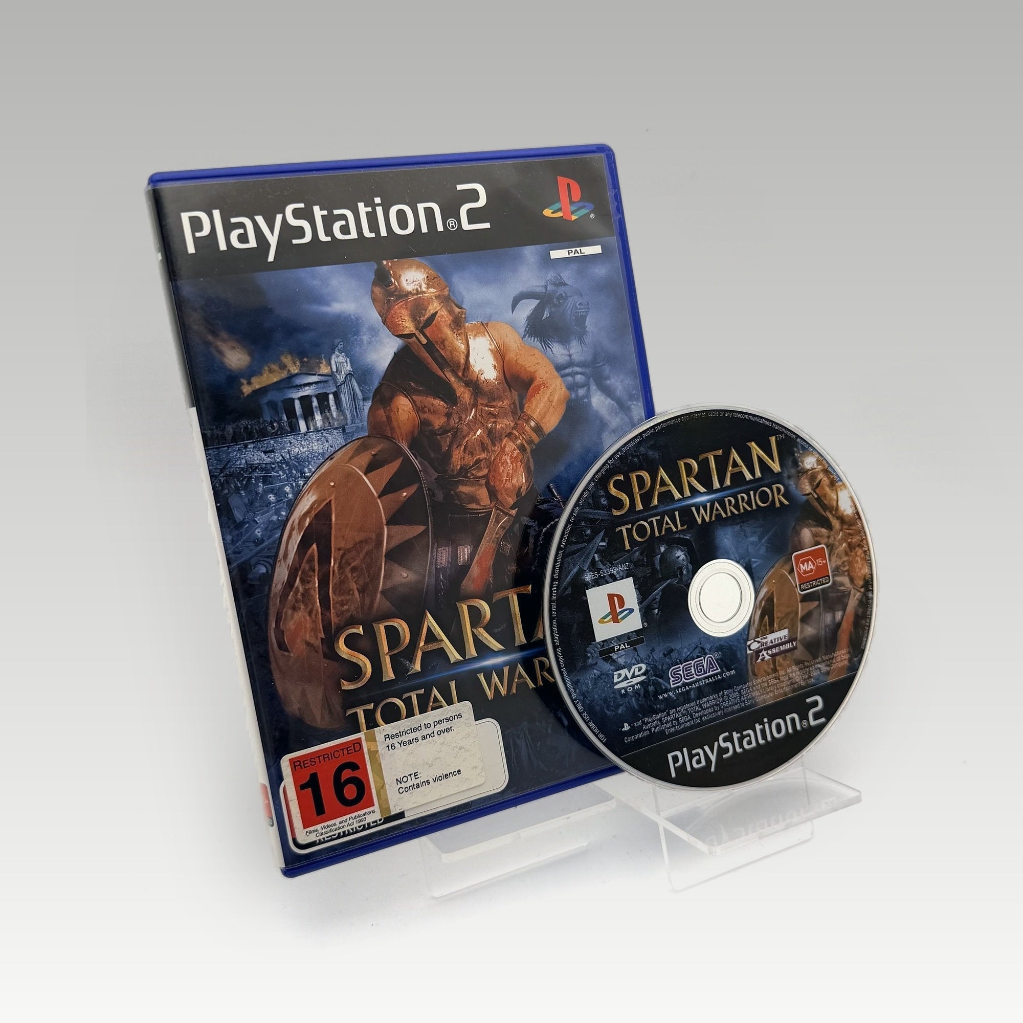 Spartan: Total Warrior • No Manual (PAL) - Image 1