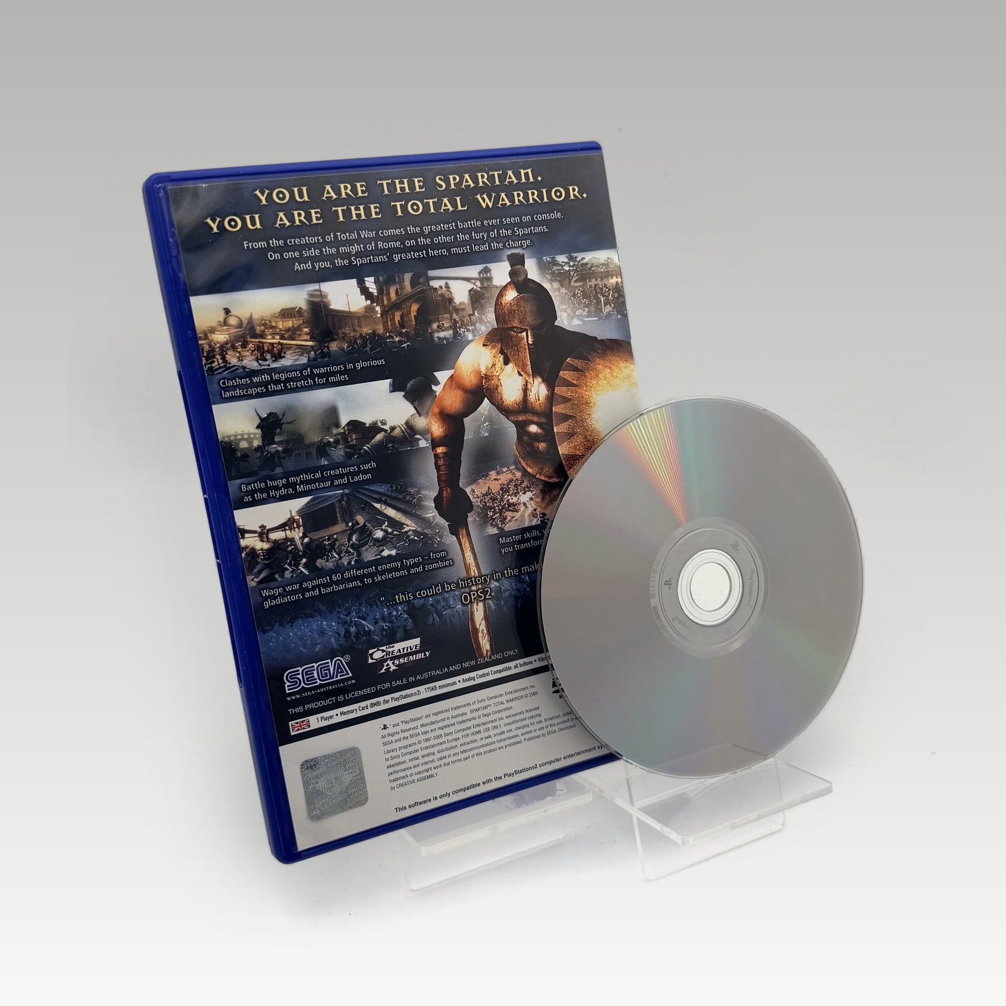 Spartan: Total Warrior • No Manual (PAL) - Image 2
