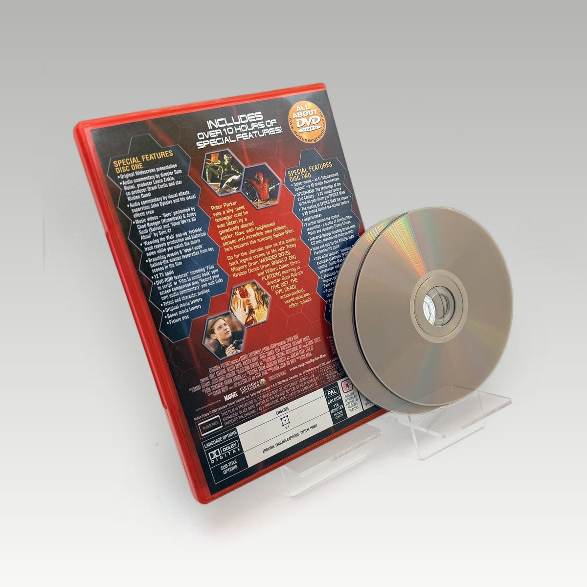 Spider-Man (2002) DVD Collector's Edition • CIB (Region 4, Collector's Edition) - Image 2