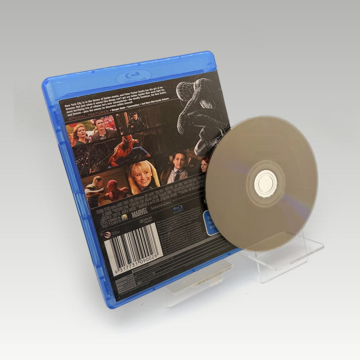 Spider-Man 3 (2007) Bluray • CIB (Region Free, Standard) - Image 2