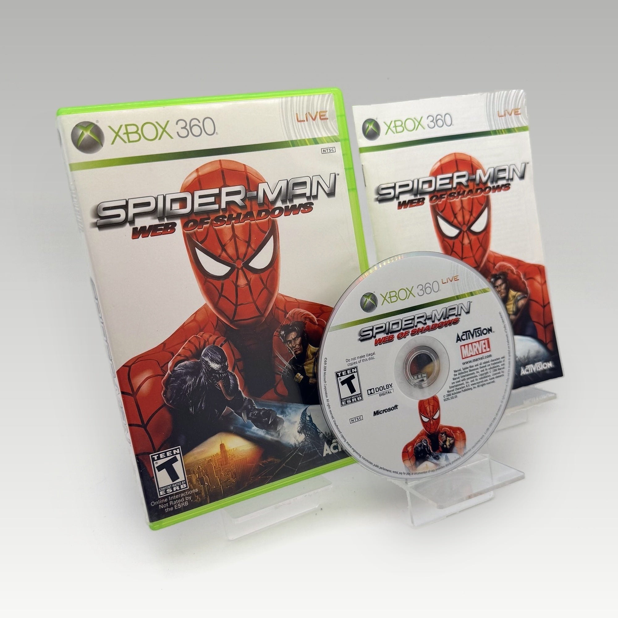 Spider-Man: Web of Shadows • CIB (NTSC-U) - Image 1