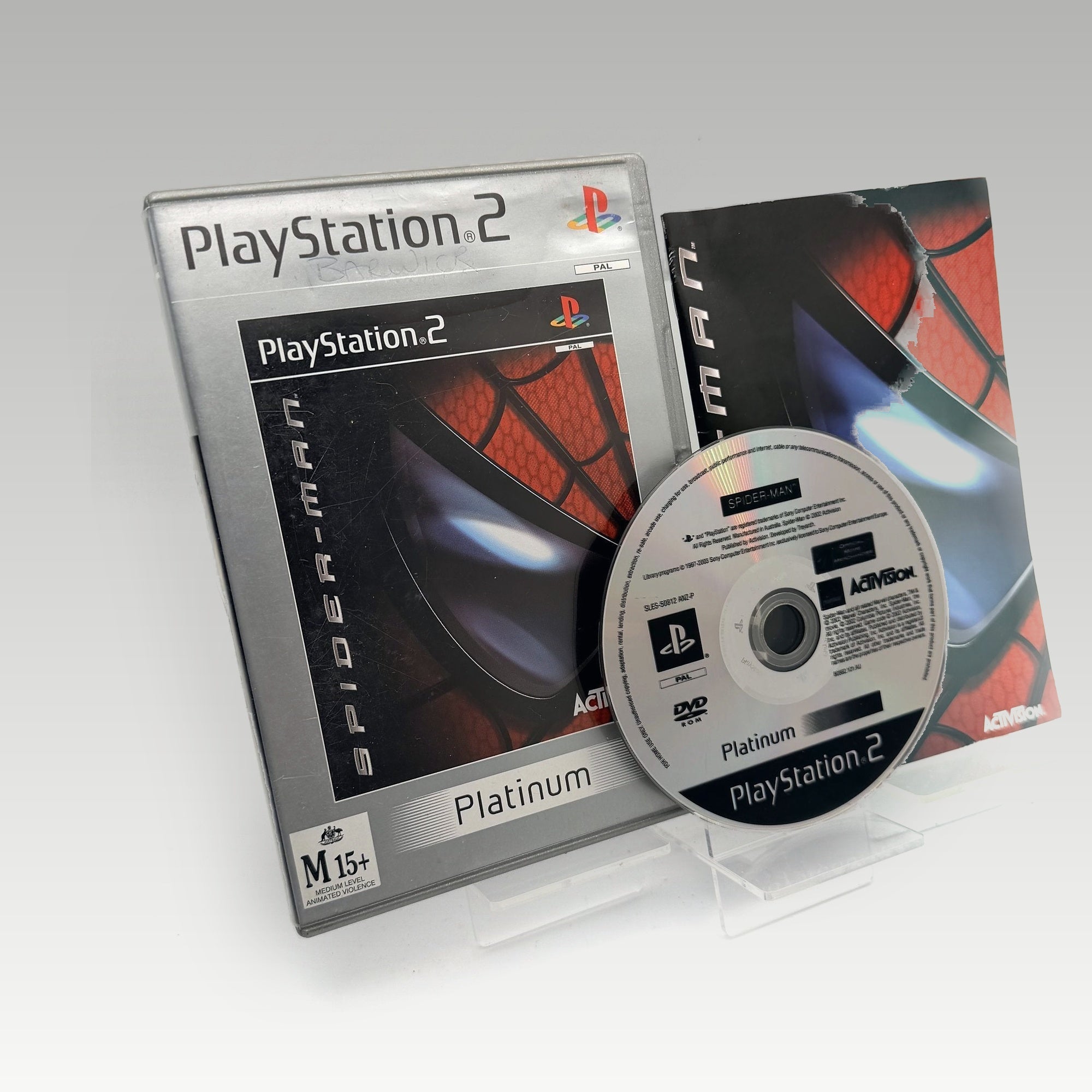 Spiderman (Platinum) • CIB (PAL) - Image 1