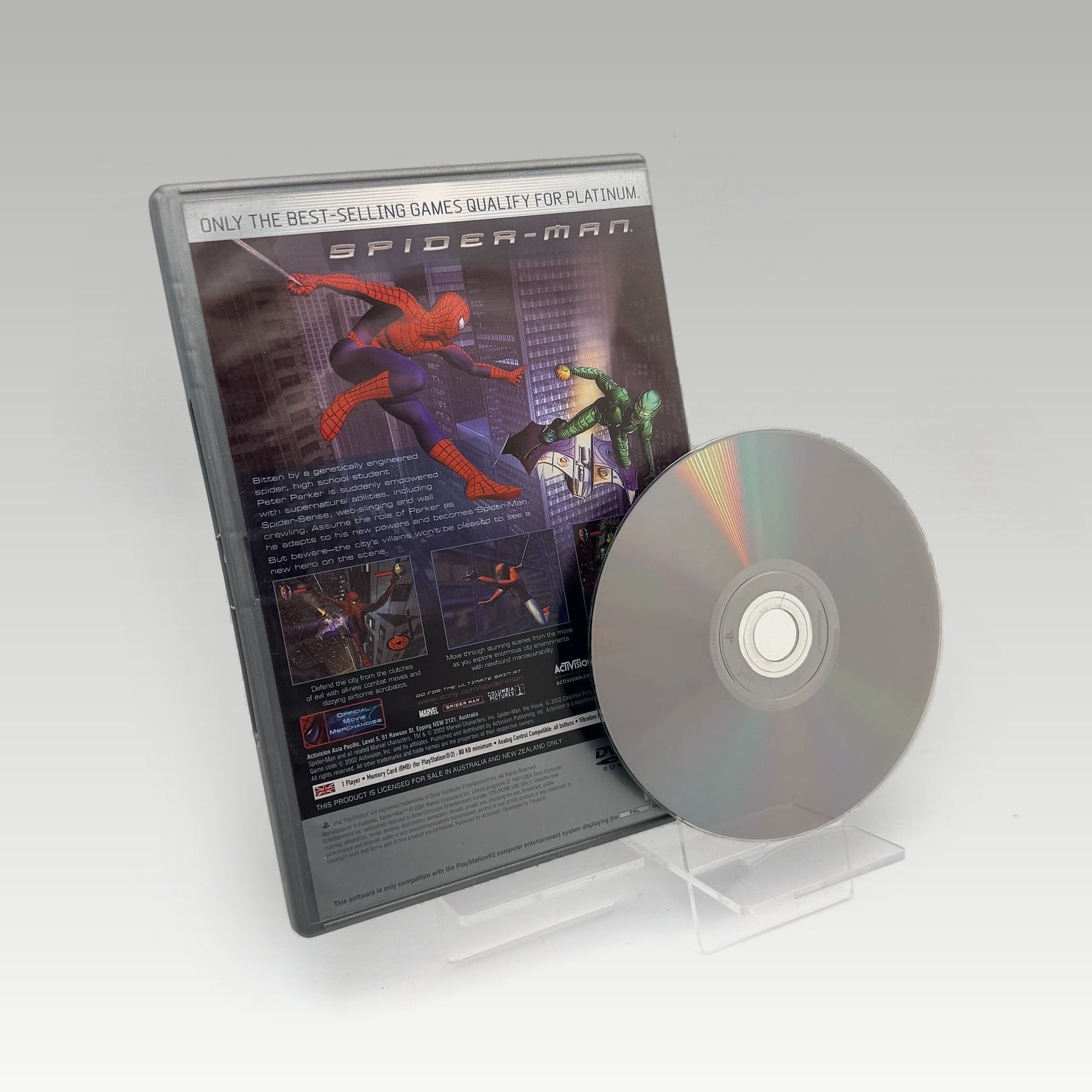 Spiderman (Platinum) • No Manual (PAL) - Image 2