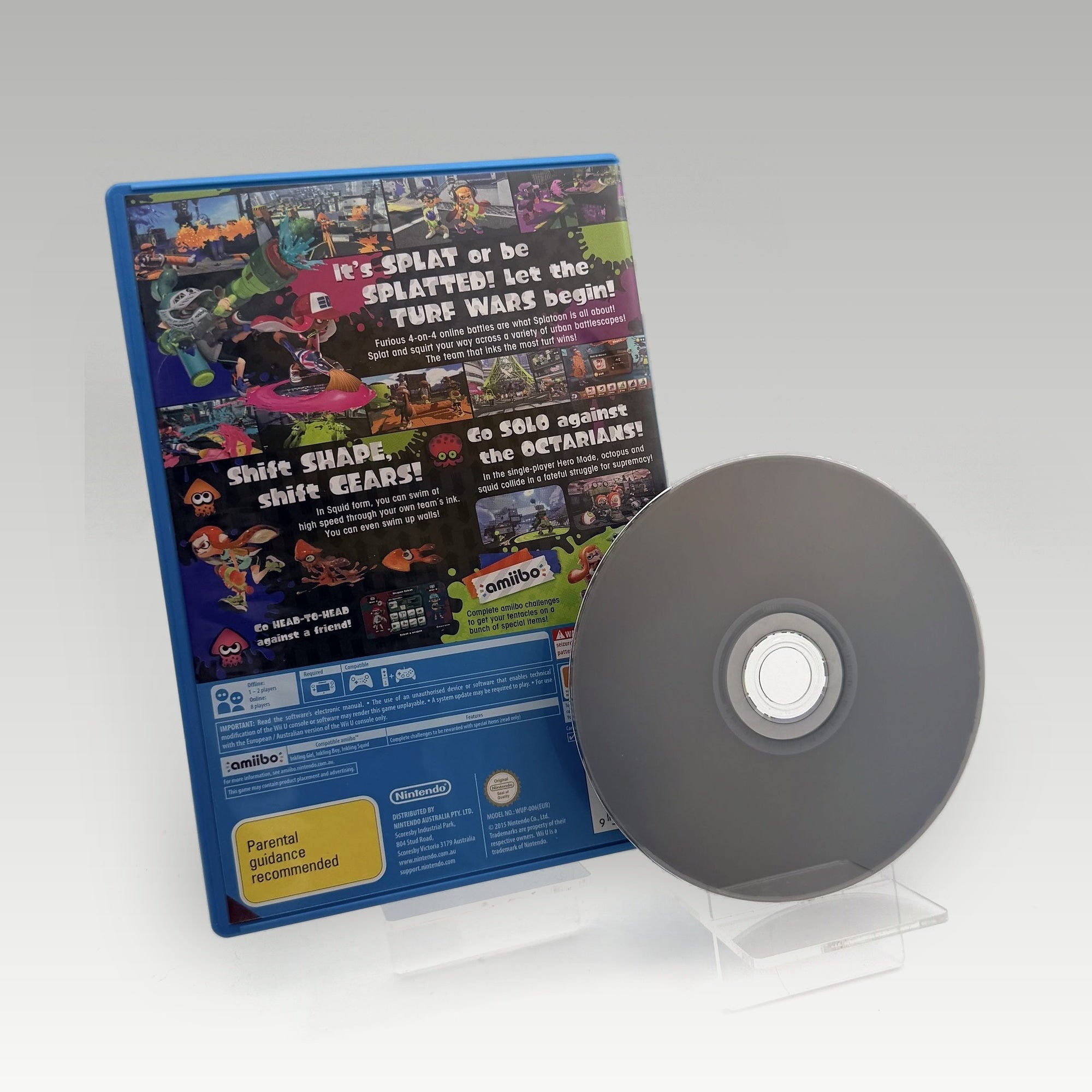 Splatoon • No Manual (Region Free) - Image 2