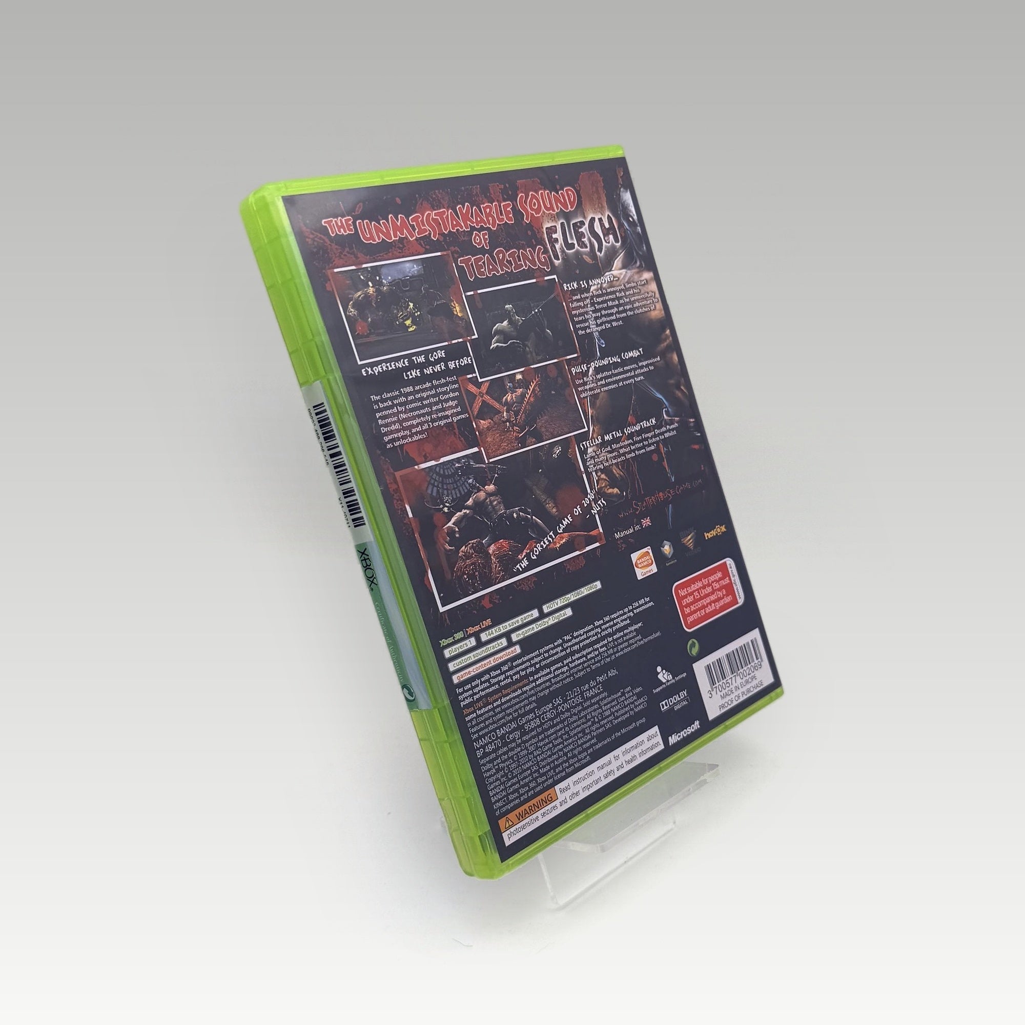 Splatterhouse • CIB • New / Sealed (PAL) - Image 3