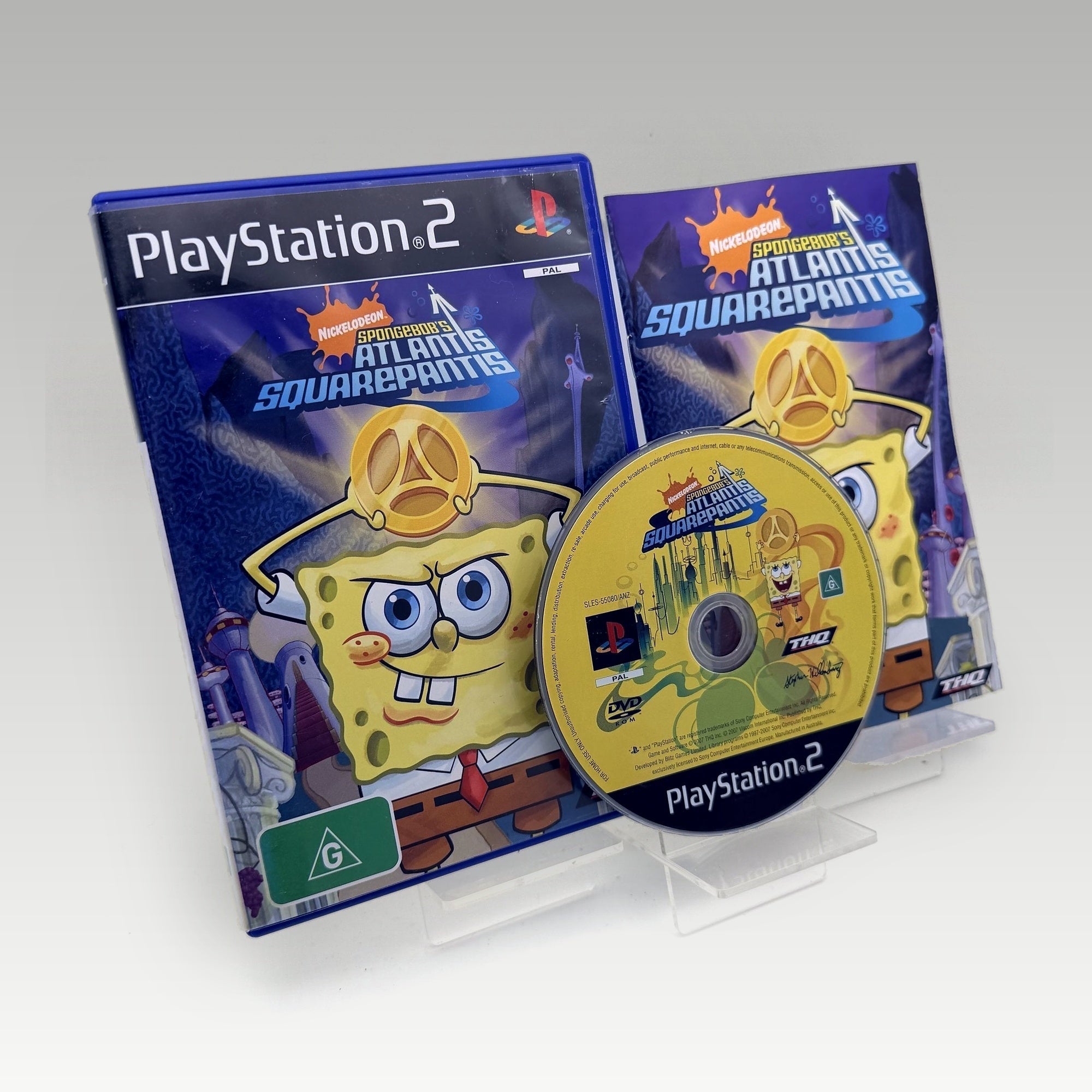 SpongeBob's Atlantis Squarepantis • CIB (PAL) - Image 1