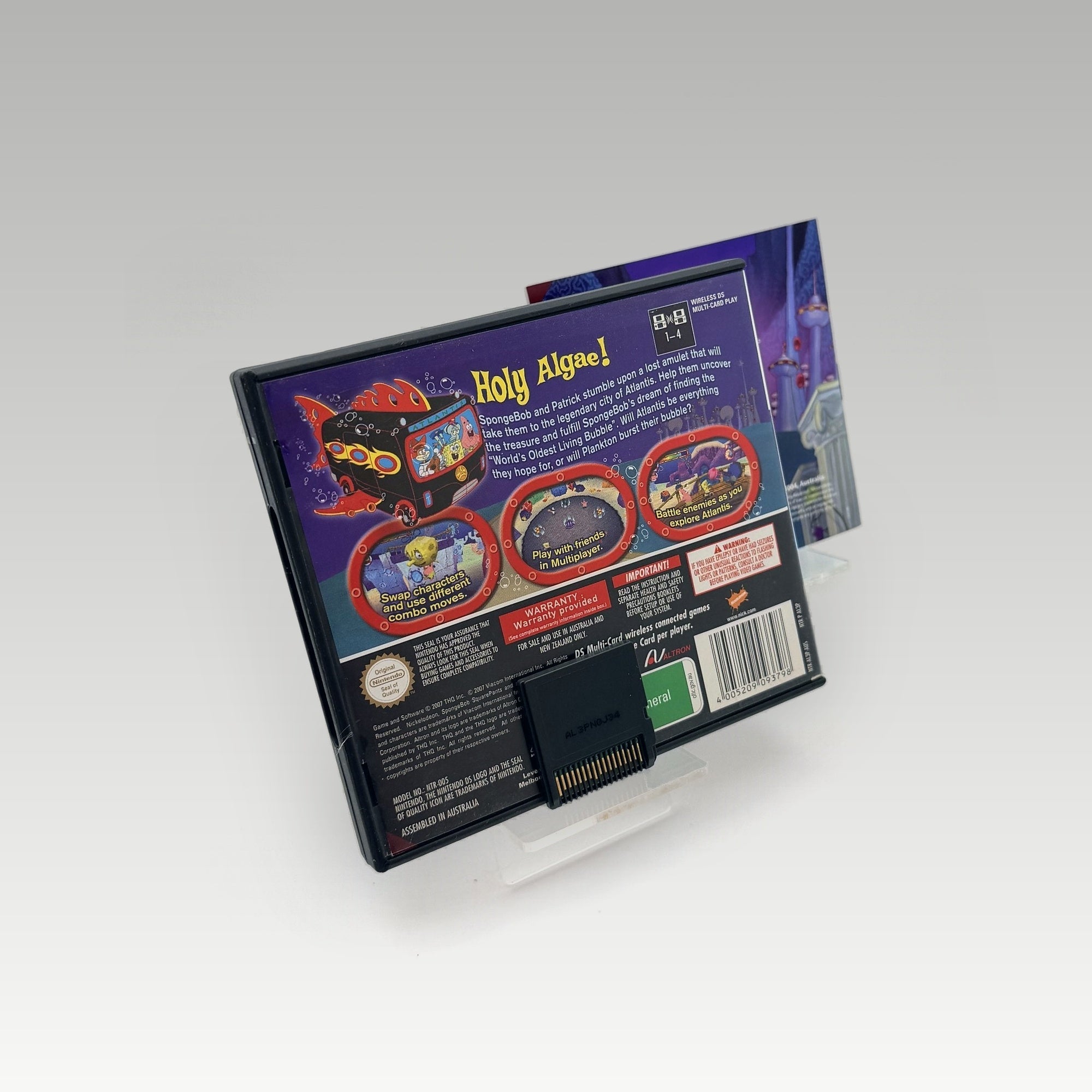 SpongeBob's Atlantis Squarepantis • CIB (PAL) - Image 2