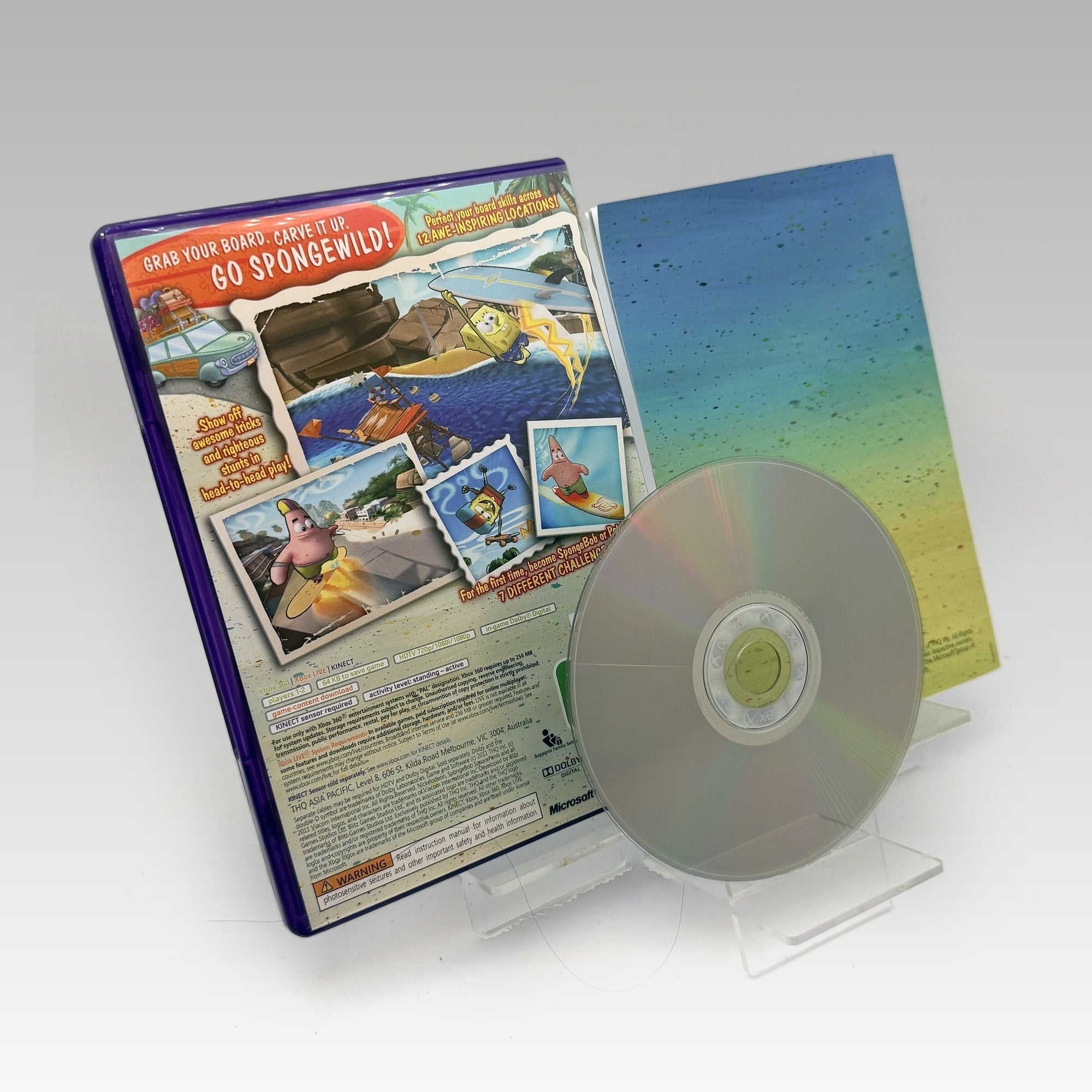SpongeBob's Surf & Skate Roadtrip • CIB (PAL) - Image 2