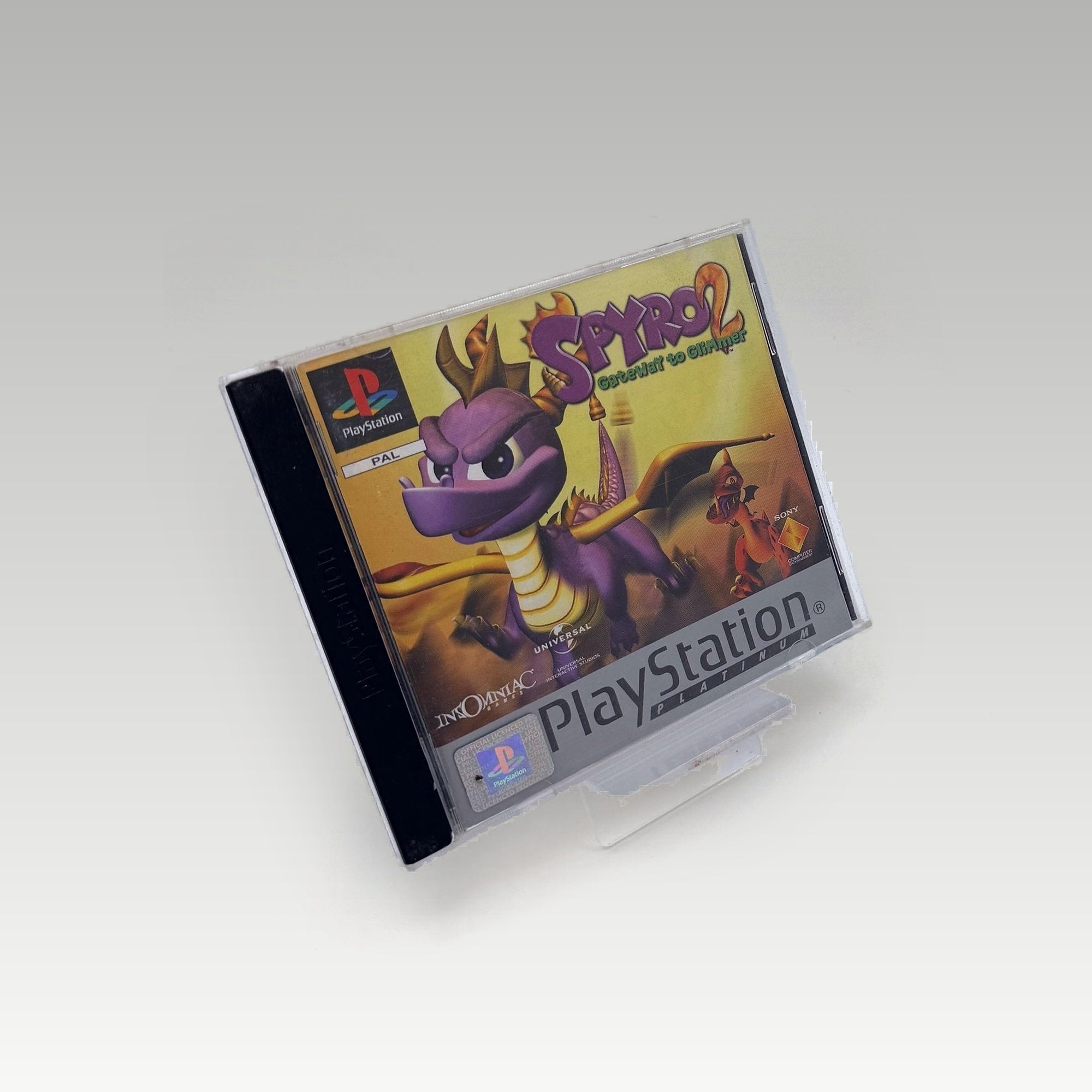 Spyro 2: Gateway to Glimmer (Platinum) No Cover Art • CIB (PAL, No Cover Art) - Image 1
