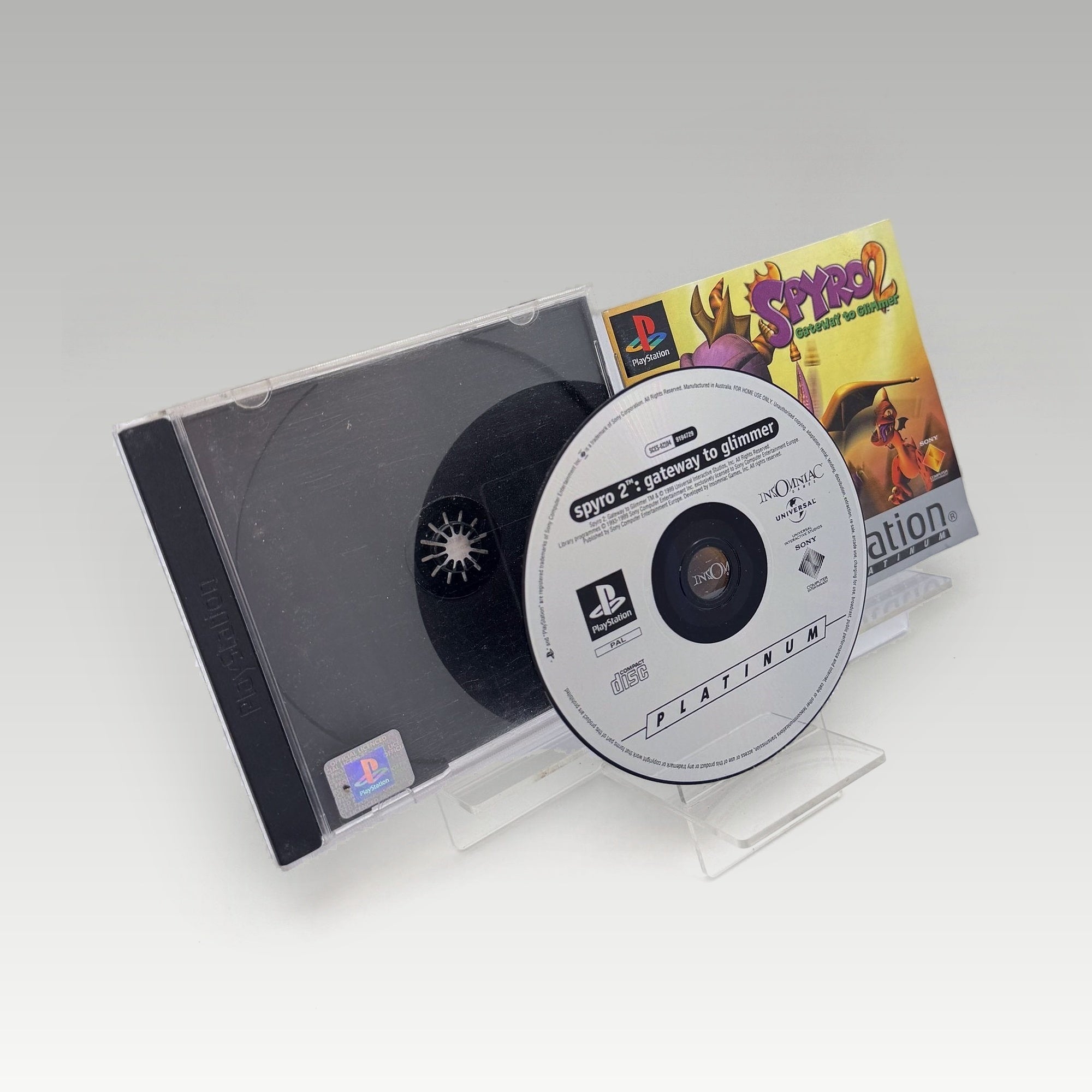 Spyro 2: Gateway to Glimmer (Platinum) No Cover Art • CIB (PAL, No Cover Art) - Image 2