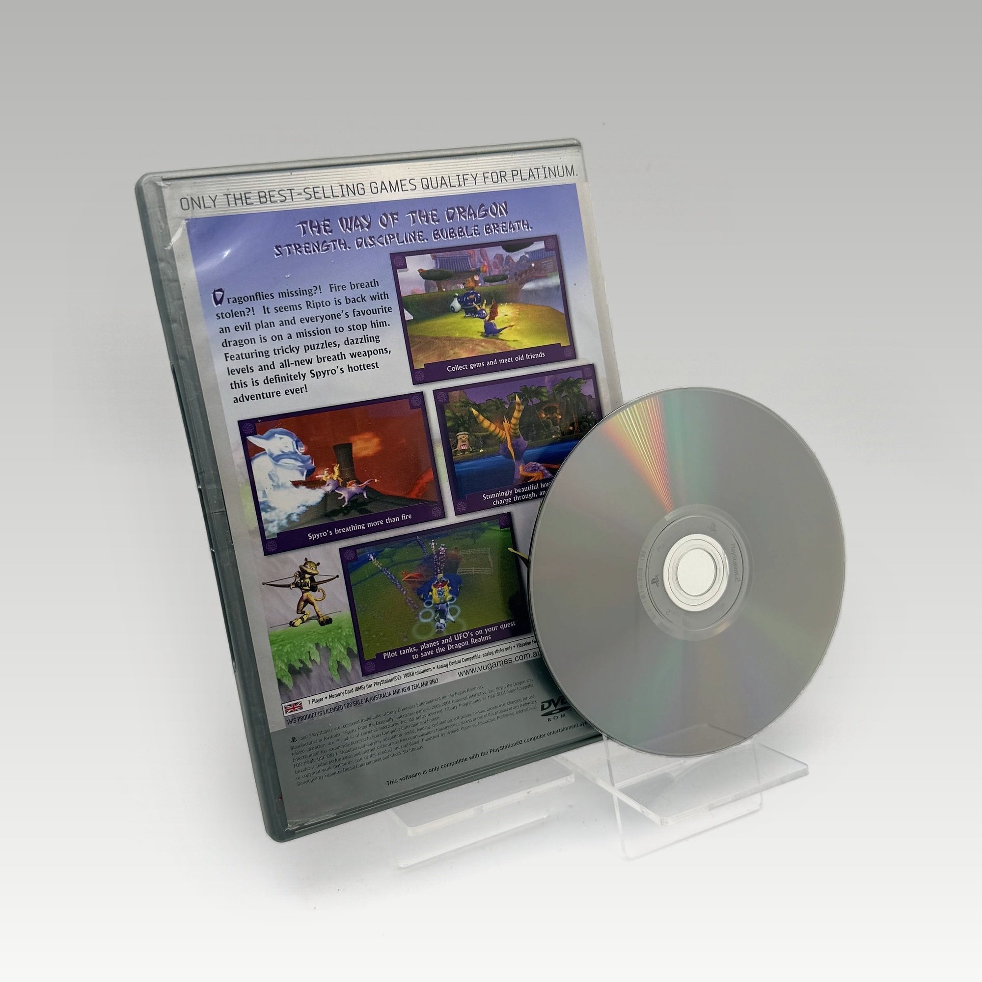 Spyro: Enter the Dragonfly (Platinum) • No Manual (PAL) - Image 2