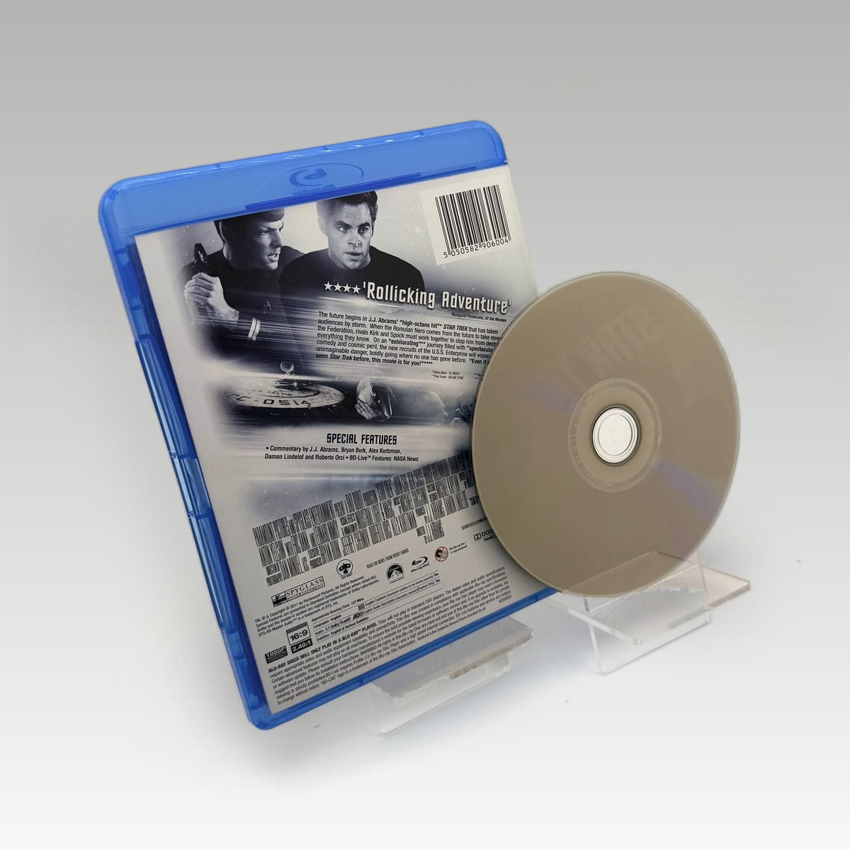 Star Trek (2009) Bluray • CIB (Region Free, Standard) - Image 2