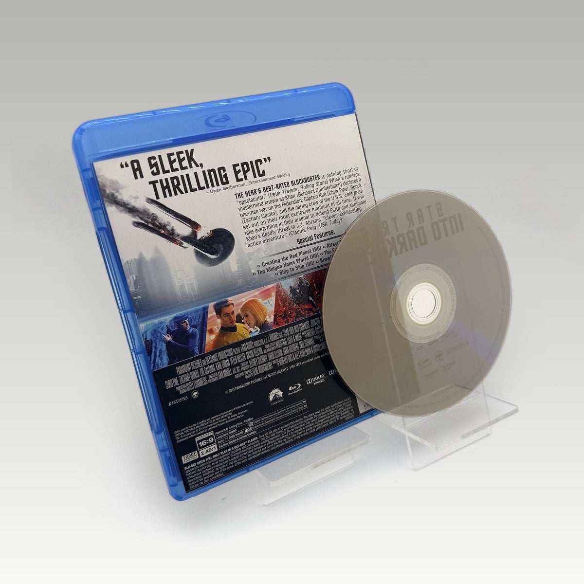 Star Trek Into Darkness (2013) Bluray • CIB (Region Free, Standard) - Image 2