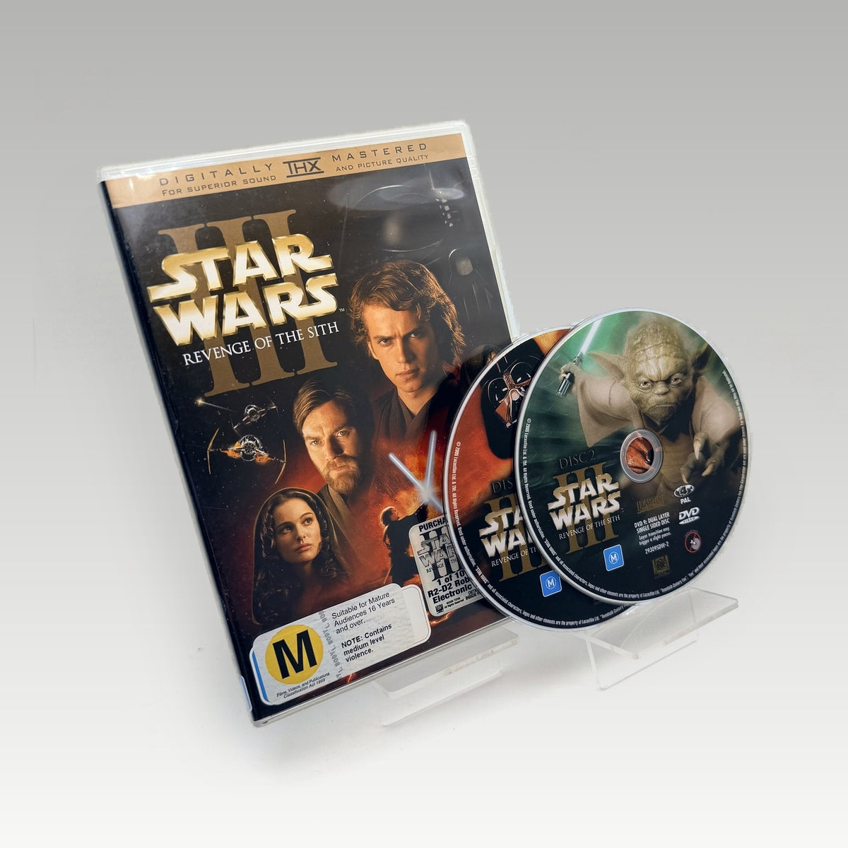 Star Wars: Episode III - Revenge of the Sith (2005) DVD • CIB (Region 4, Standard) - Image 1