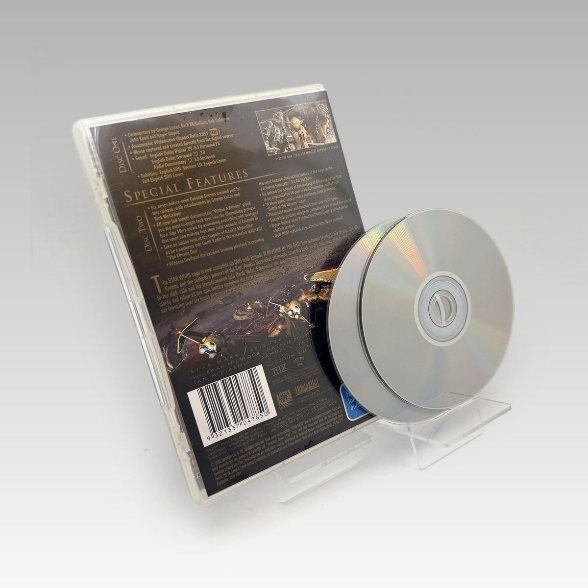 Star Wars: Episode III - Revenge of the Sith (2005) DVD • CIB (Region 4, Standard) - Image 2