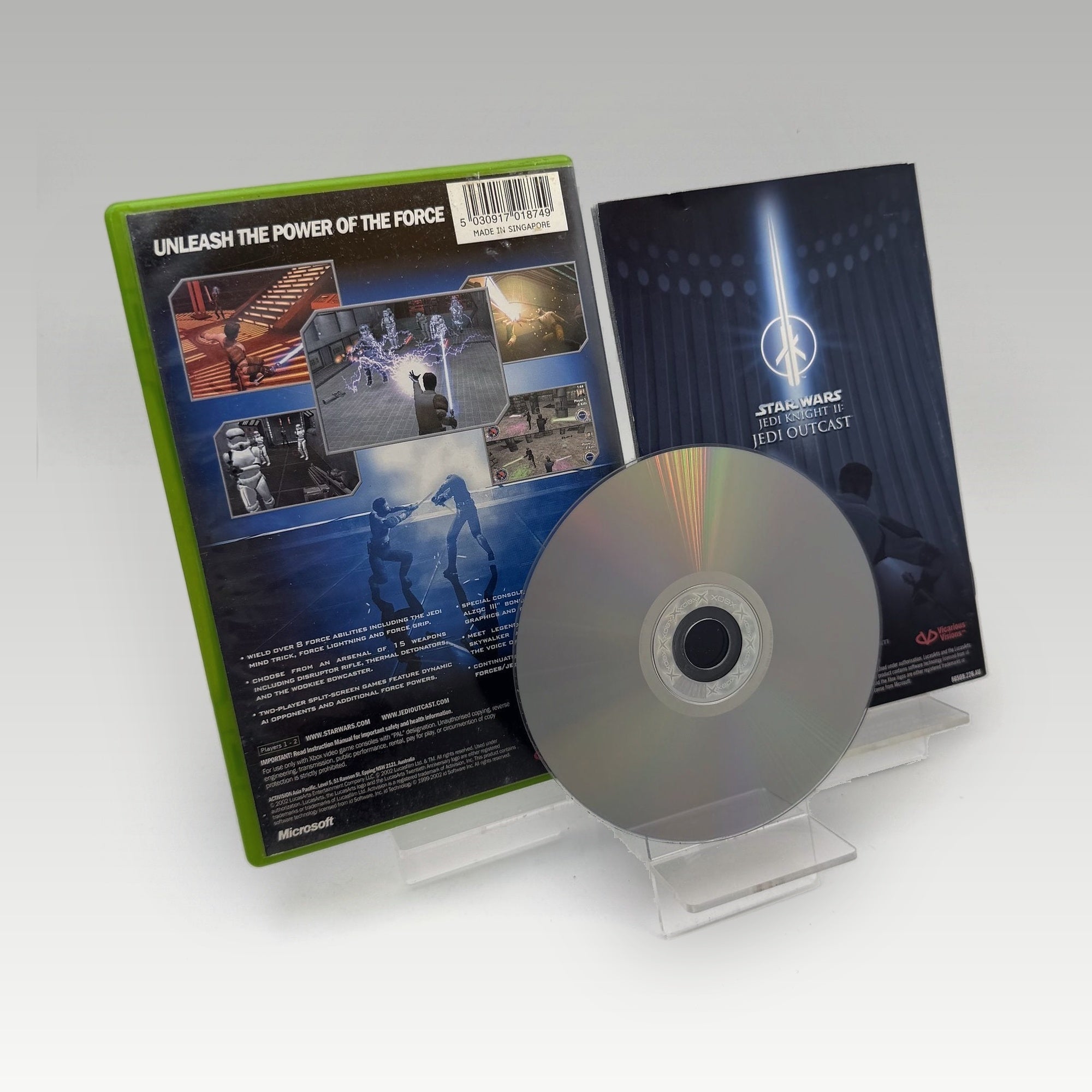 Star Wars: Jedi Knight II - Jedi Outcast • CIB (PAL) - Image 2