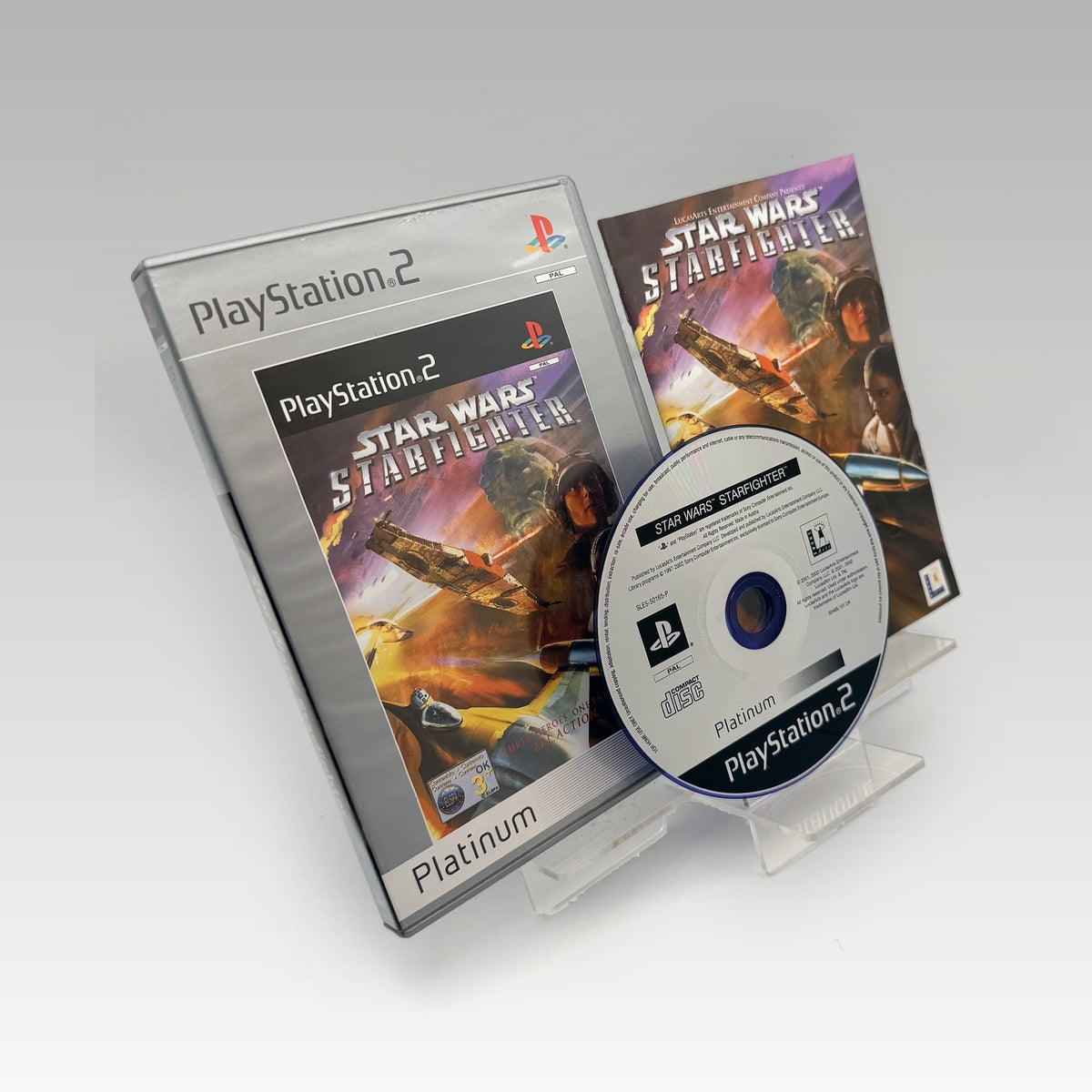 Star Wars: Starfighter (Platinum) • CIB (PAL) - Image 1
