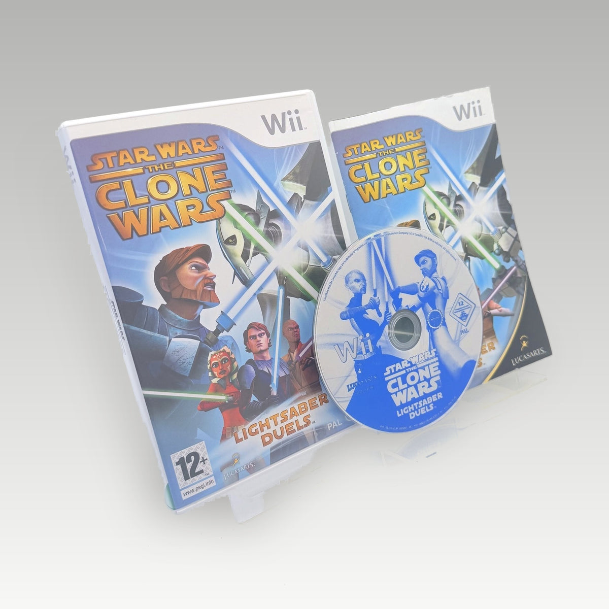 Star Wars: The Clone Wars - Lightsaber Duels • CIB (PAL) - Front Cover | Yappa NZ