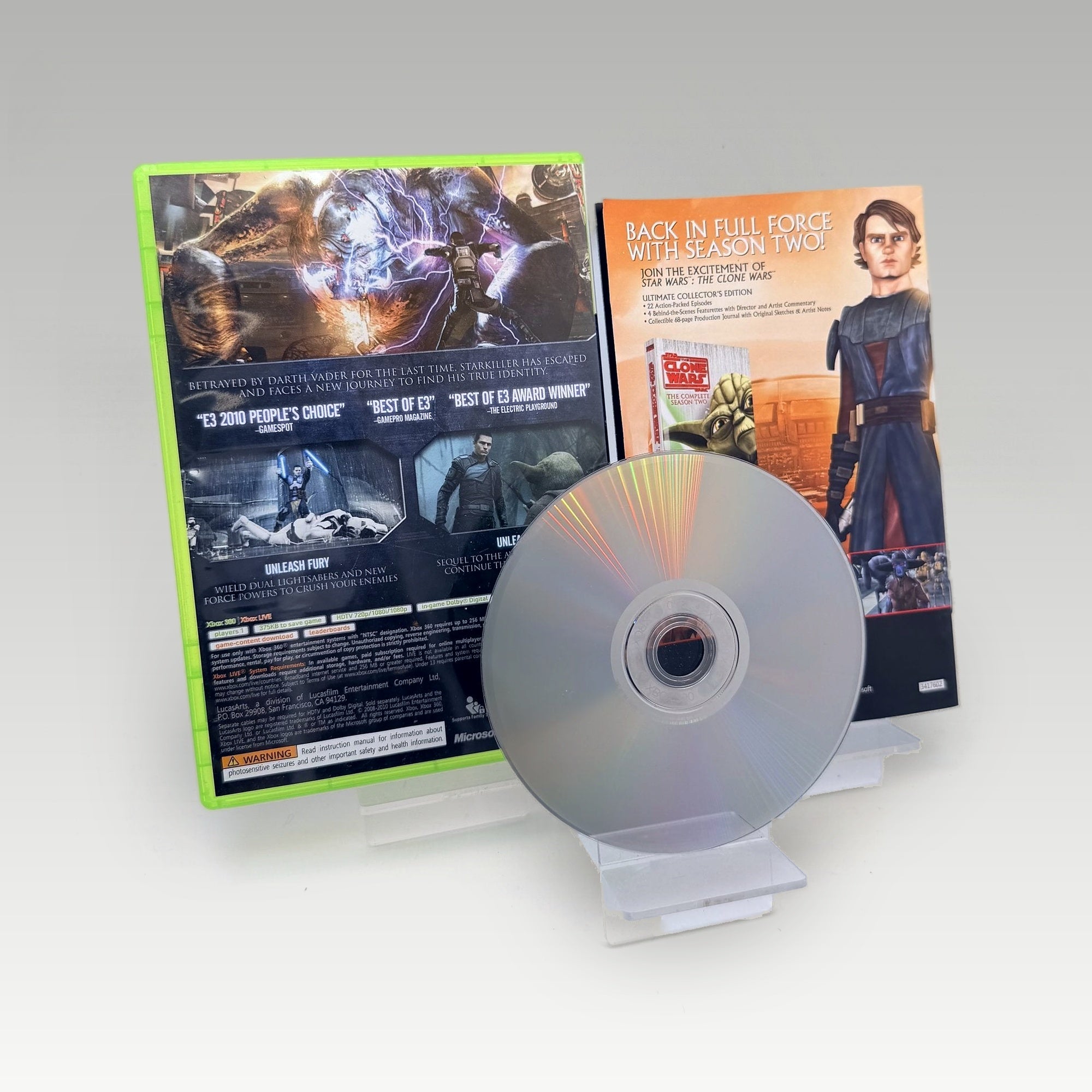 Star Wars: The Force Unleashed II • CIB (NTSC-U) - Image 2