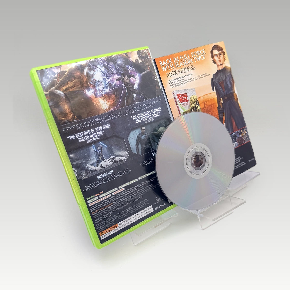 Star Wars: The Force Unleashed II • CIB (PAL) - Image 2