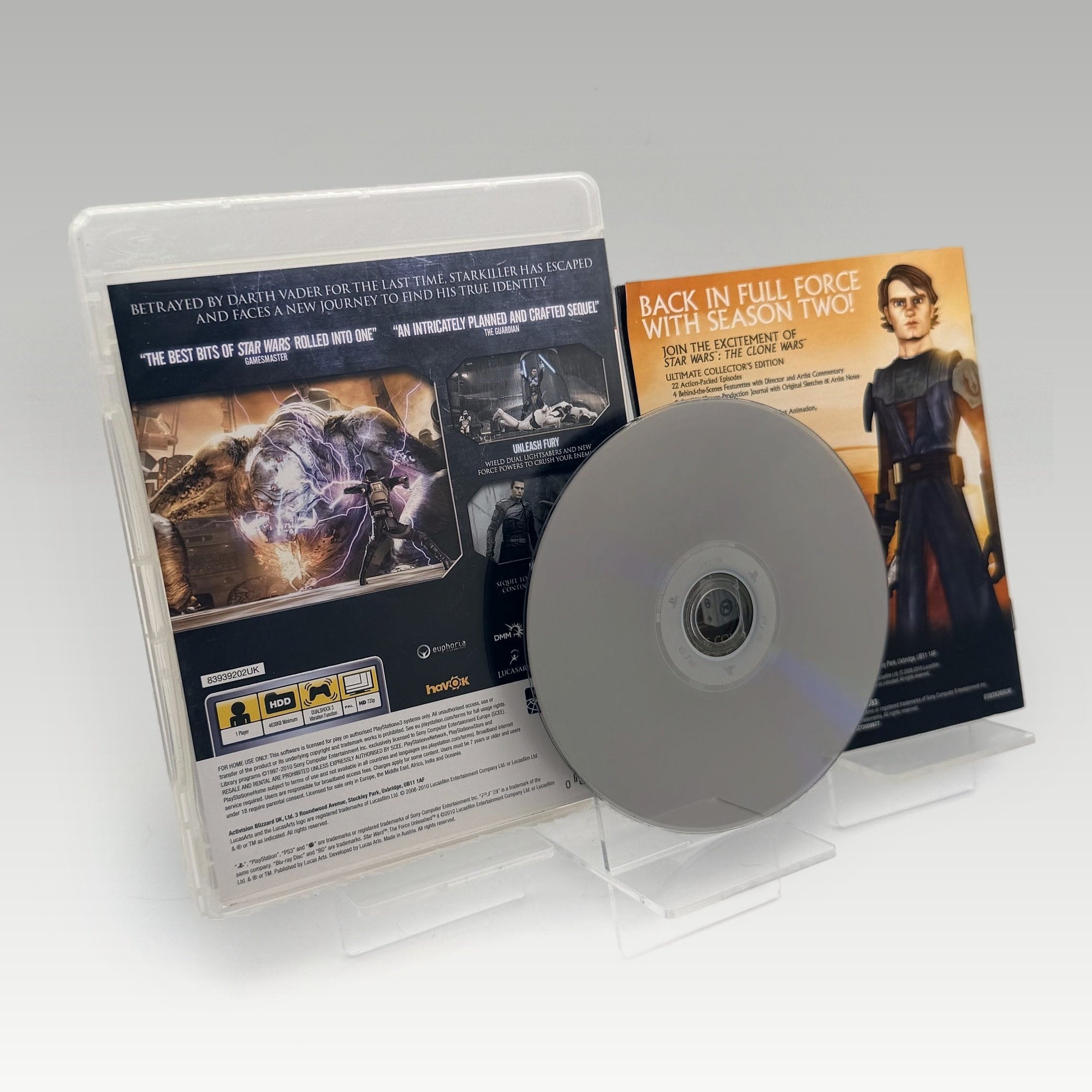 Star Wars: The Force Unleashed II • CIB (Region 4) - Image 2