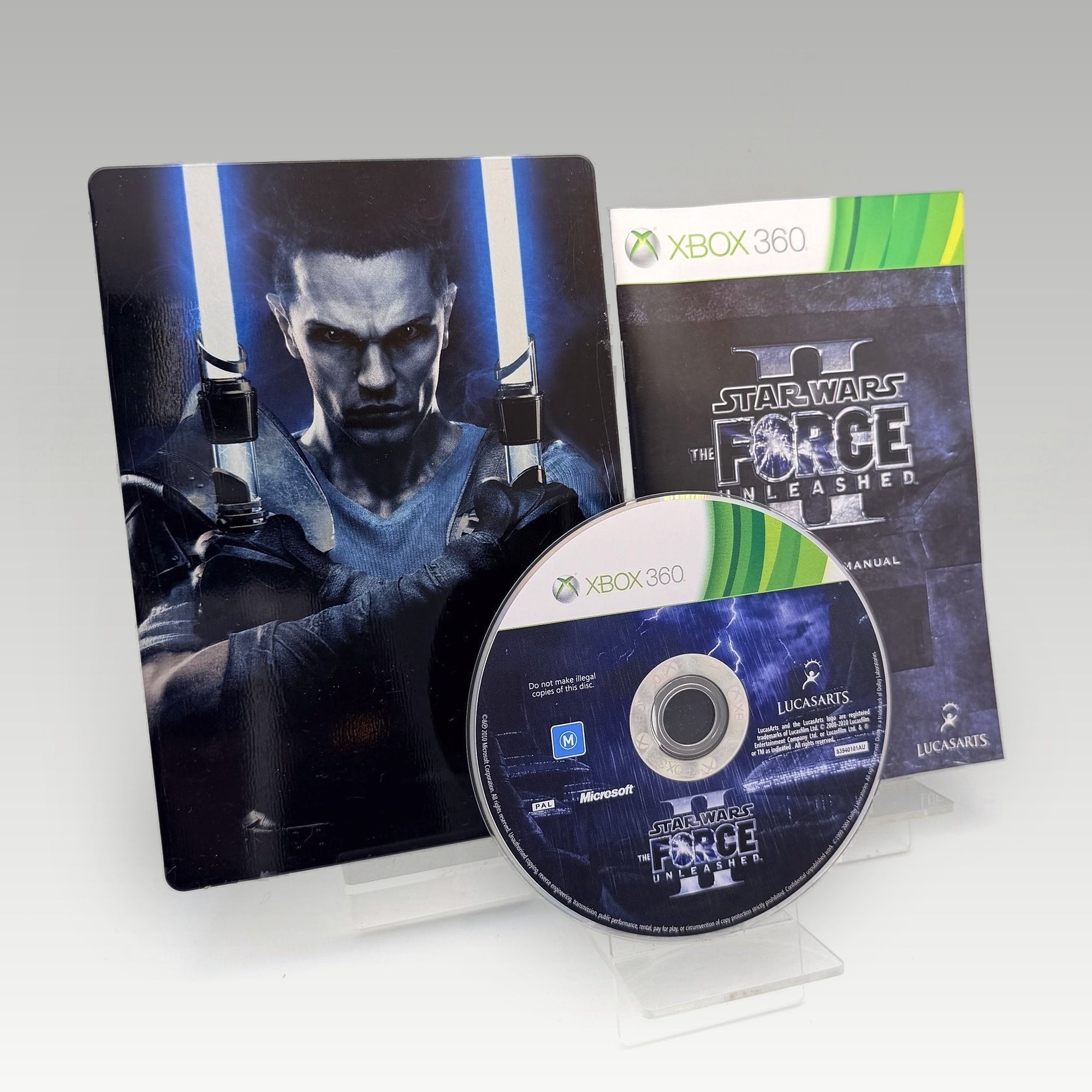 Star Wars: The Force Unleashed II - Collector's Edition Collector's Steelbook Edition • CIB (PAL, Collector's Steelbook Edition) - Image 1
