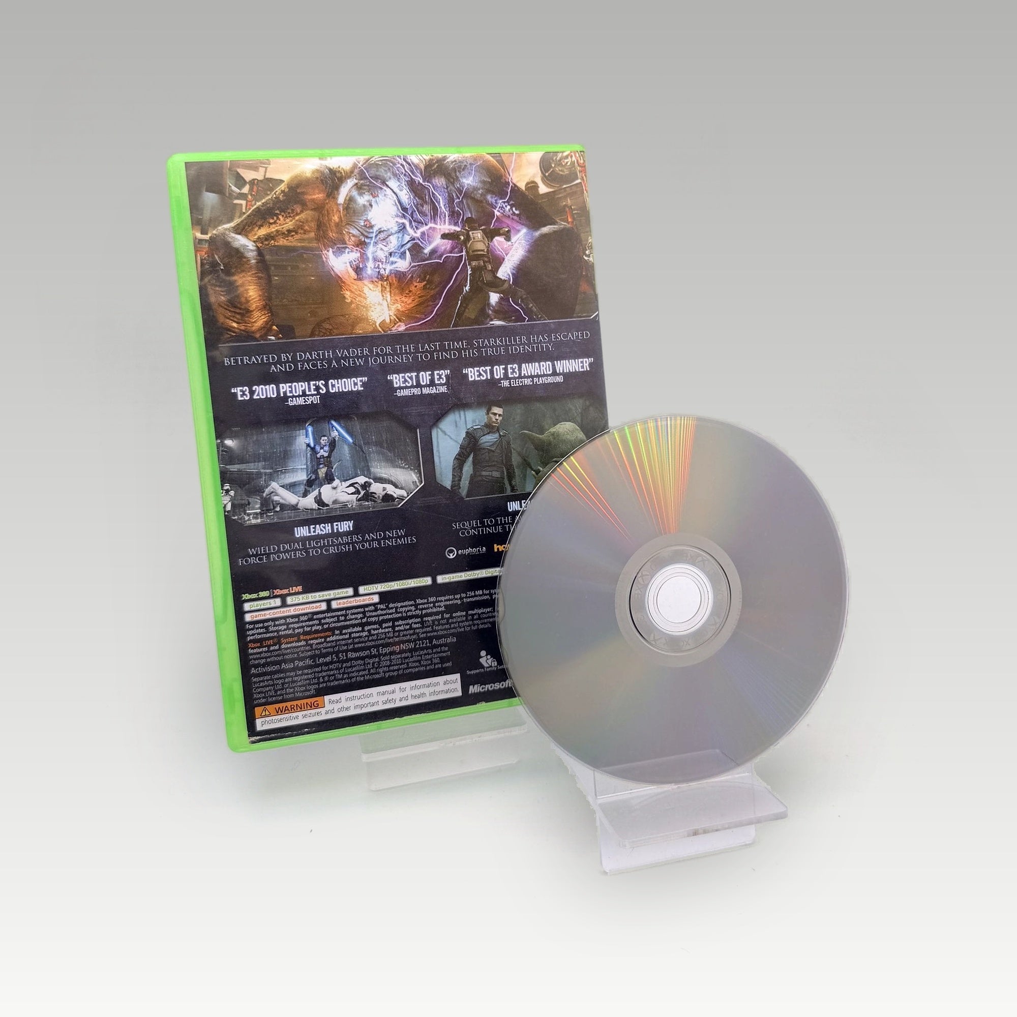 Star Wars: The Force Unleashed II • No Manual (PAL) - Image 2