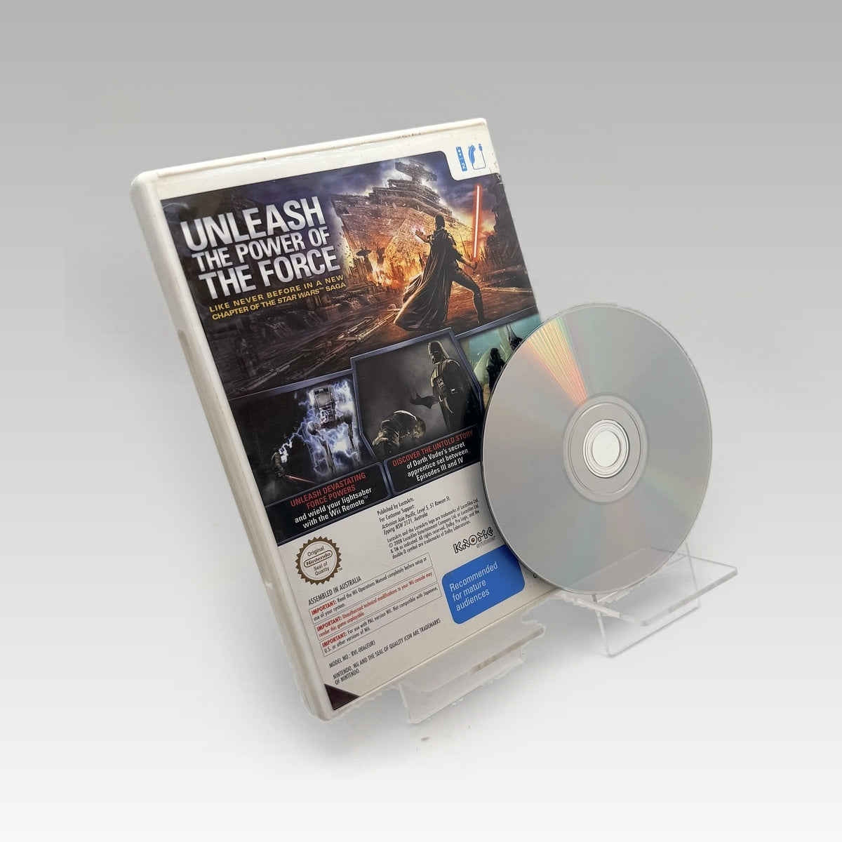 Star Wars: The Force Unleashed • No Manual (PAL) - Image 2