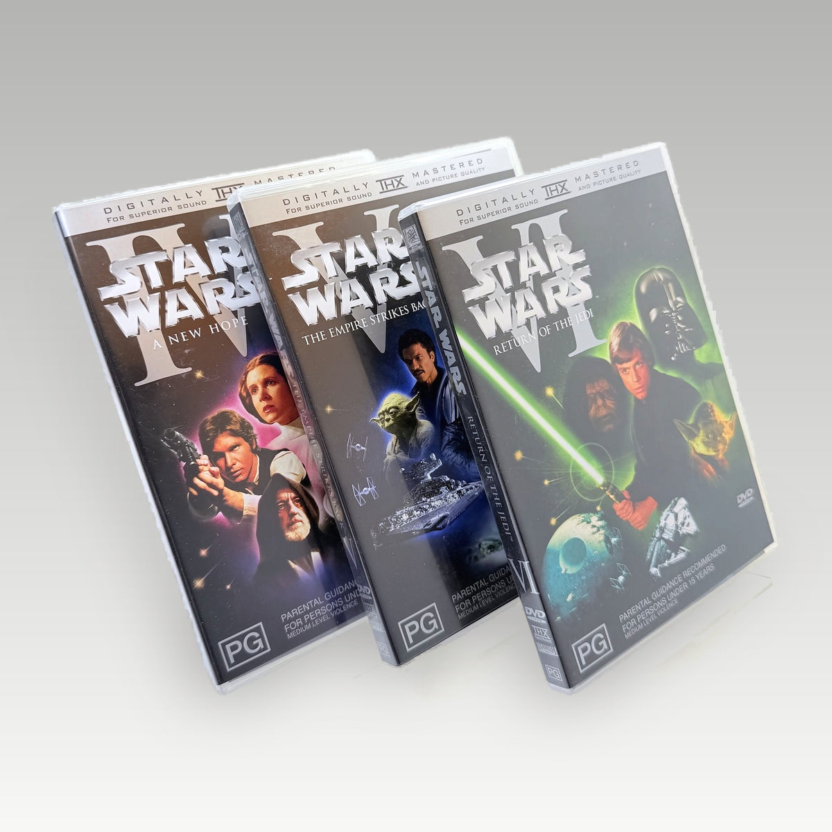 Star Wars Trilogy + Bonus (1977) DVD • CIB (Region 4, Standard) - Image 3
