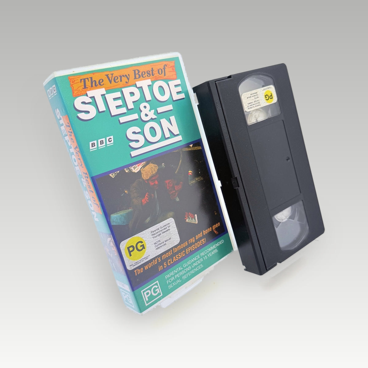 Steptoe and Son (1962) Very Best Of • CIB (PAL) - Front Cover | Yappa NZ