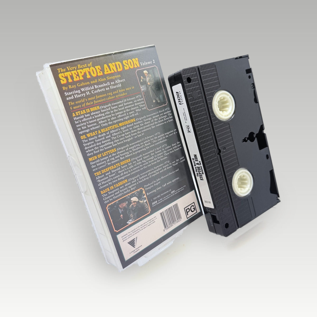 Steptoe and Son (1962) Very Best Of, Volume 2 • CIB (PAL) - Back Cover | Yappa NZ