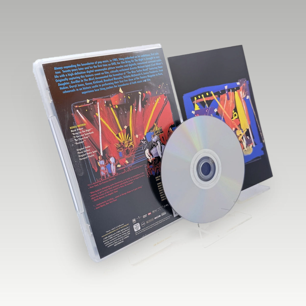 Sting - Bring on the Night (1985) DVD • CIB (Region Free, Standard) - Image 2