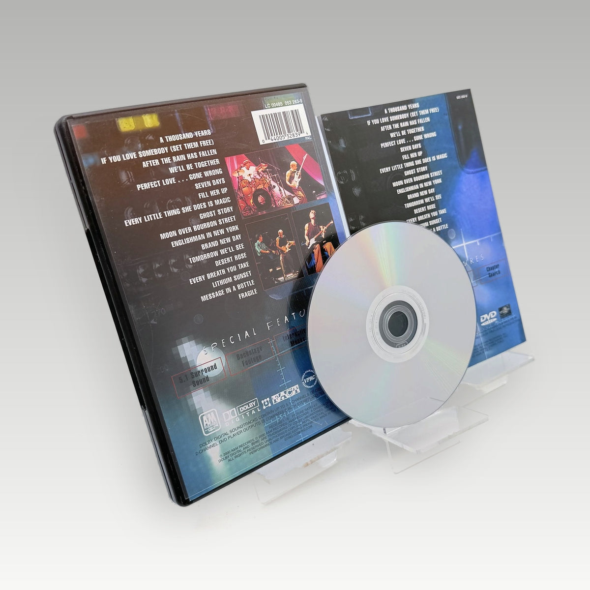 Sting: The Brand New Day Tour: Live From The Universal Amphitheatre (2000) DVD • CIB (Region Free, Standard) - Image 2
