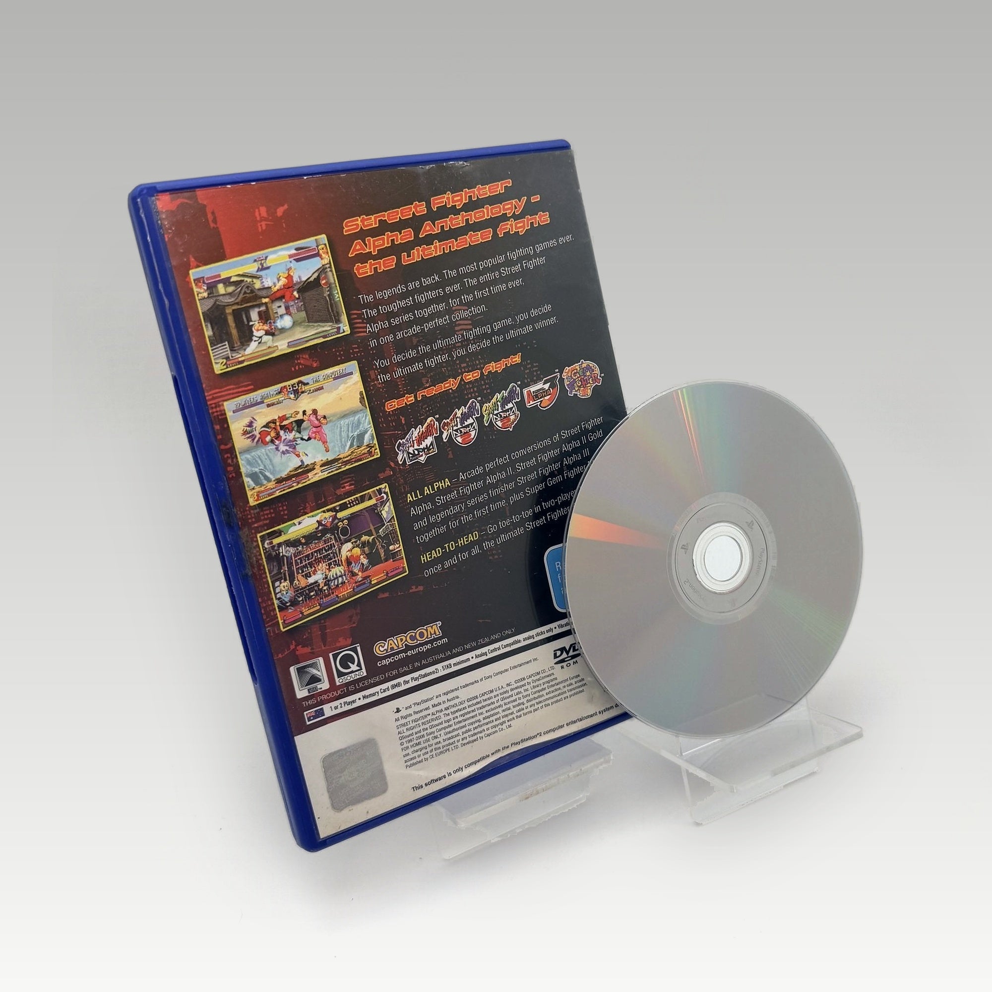 Street Fighter Alpha Anthology • No Manual (PAL) - Image 2