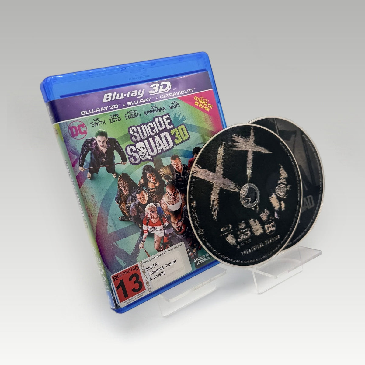 Suicide Squad (2016) 3D Bluray • CIB (Region B, Standard) - Image 1