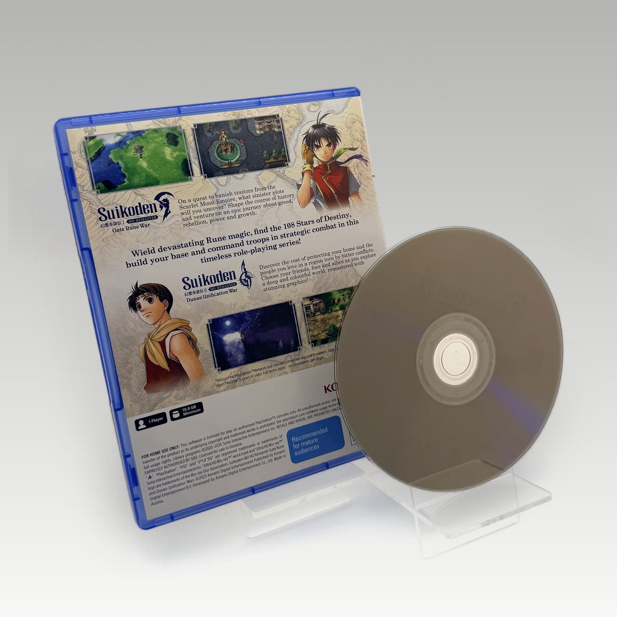 Suikoden I & II HD Remaster: Gate Rune and Dunan Unification Wars Day One Edition • CIB (Region Free, Day One Edition) - Image 2