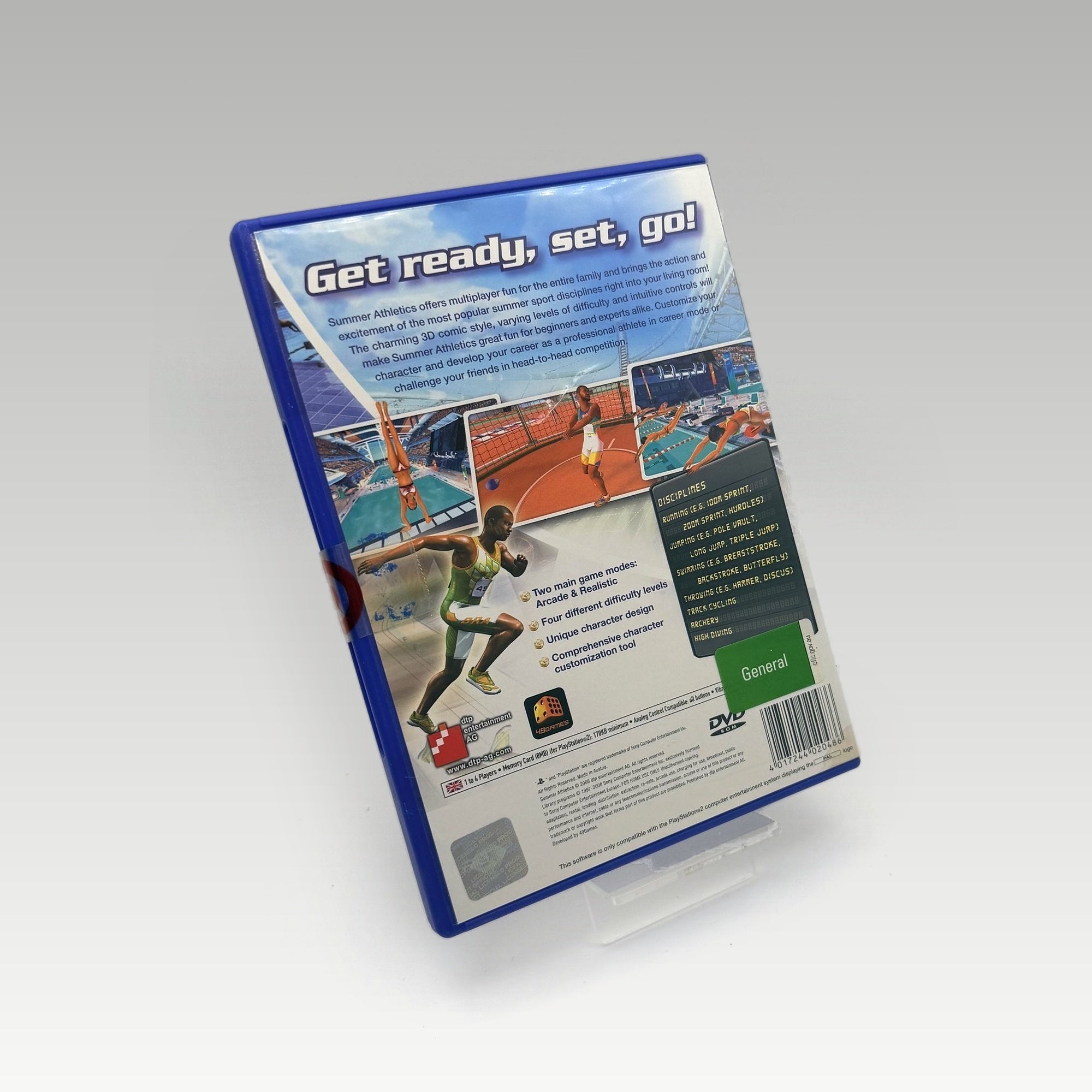 Summer Athletics • CIB • New / Sealed (PAL) - Image 2