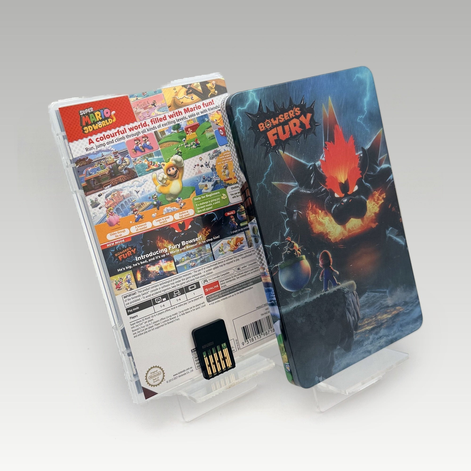 Super Mario 3D World + Bowser's Fury Steelbook Edition • CIB (Region 4, Steelbook Edition) - Image 2