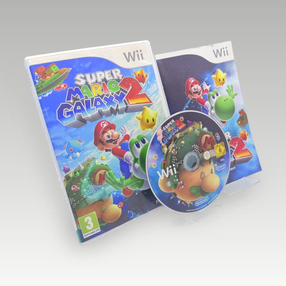 Super Mario Galaxy 2 • CIB (PAL) - Back Cover | Yappa NZ