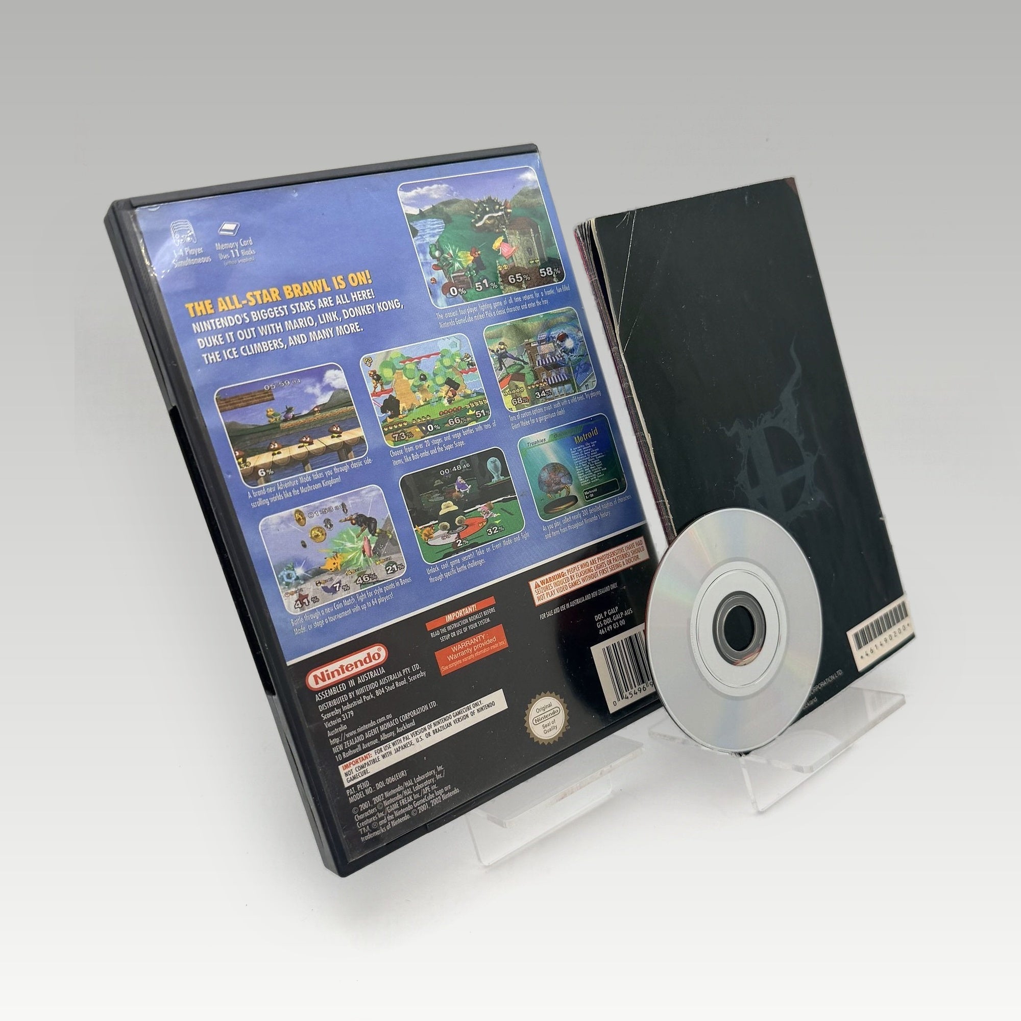 Super Smash Bros. Melee Poor Condition • CIB (PAL, Poor Condition) - Image 2