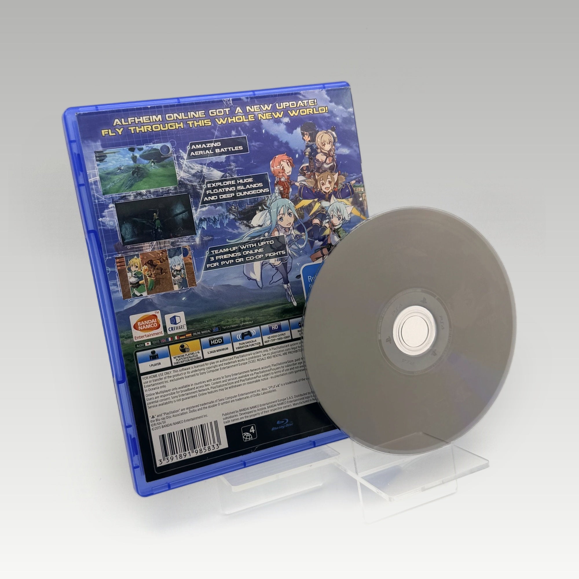 Sword Art Online: Lost Song • CIB (PAL) - Image 2