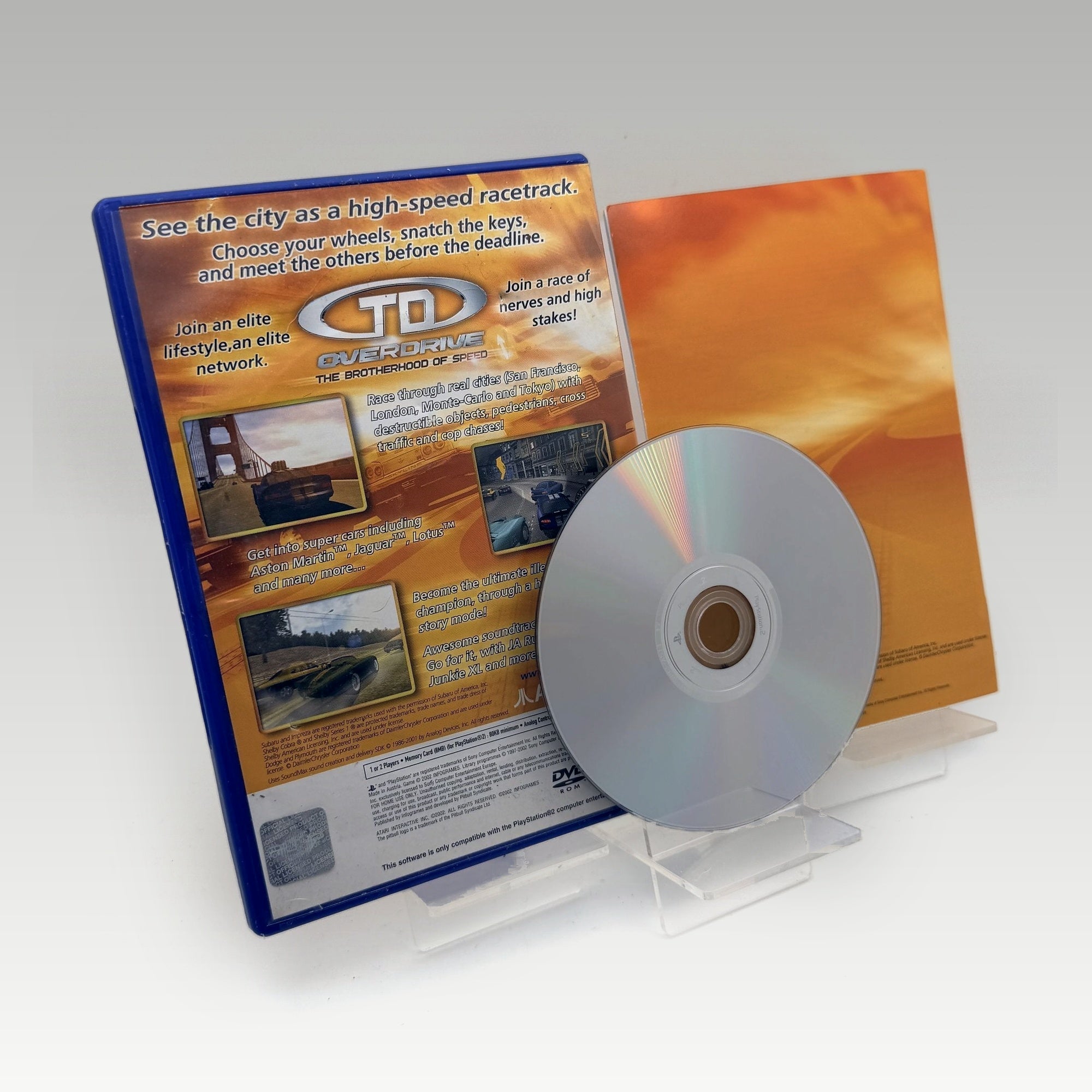 TD Overdrive: The Brotherhood of Speed • CIB (PAL) - Image 2