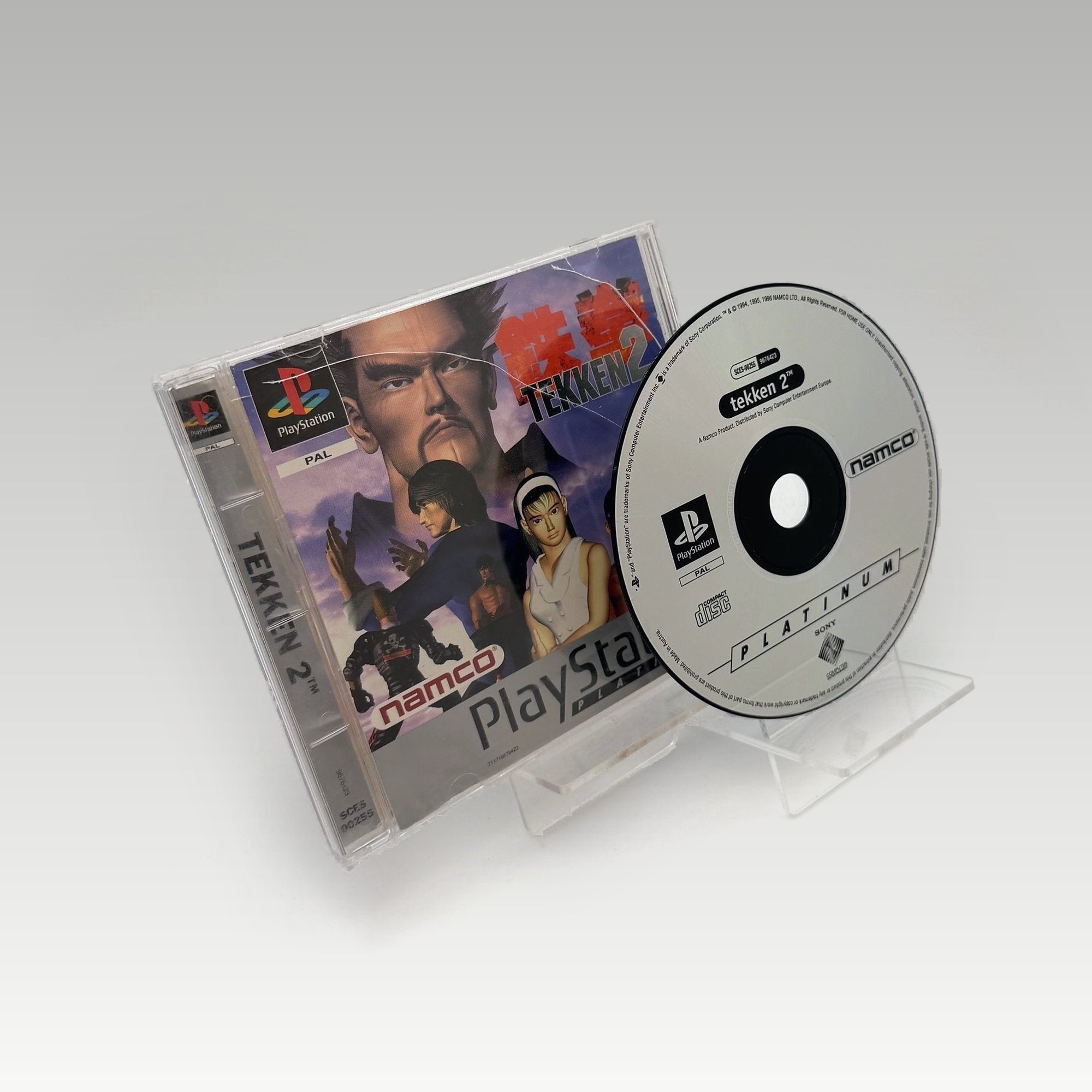Tekken 2 (Platinum) • No Manual (PAL) - Image 2