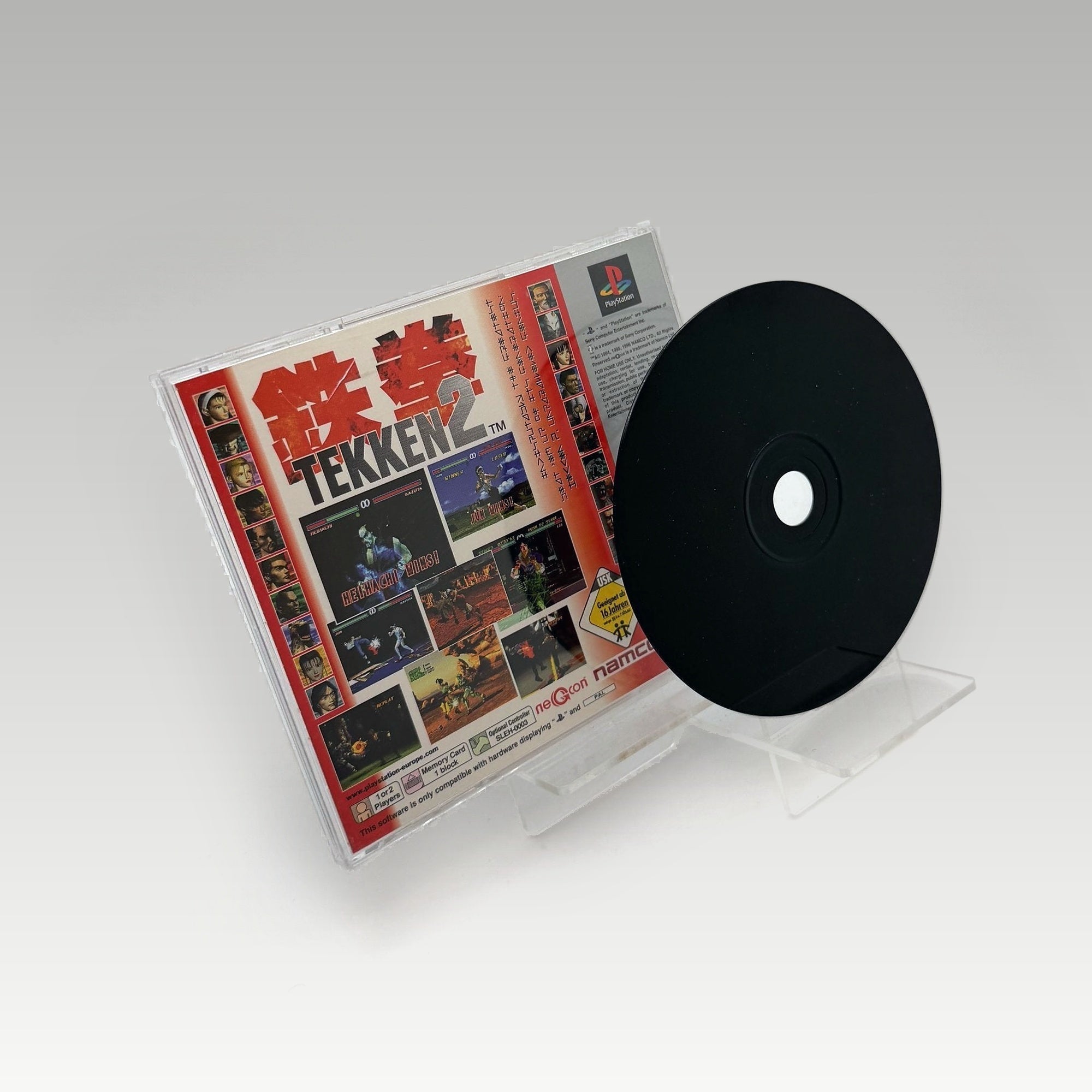 Tekken 2 (Platinum) • No Manual (PAL) - Image 3