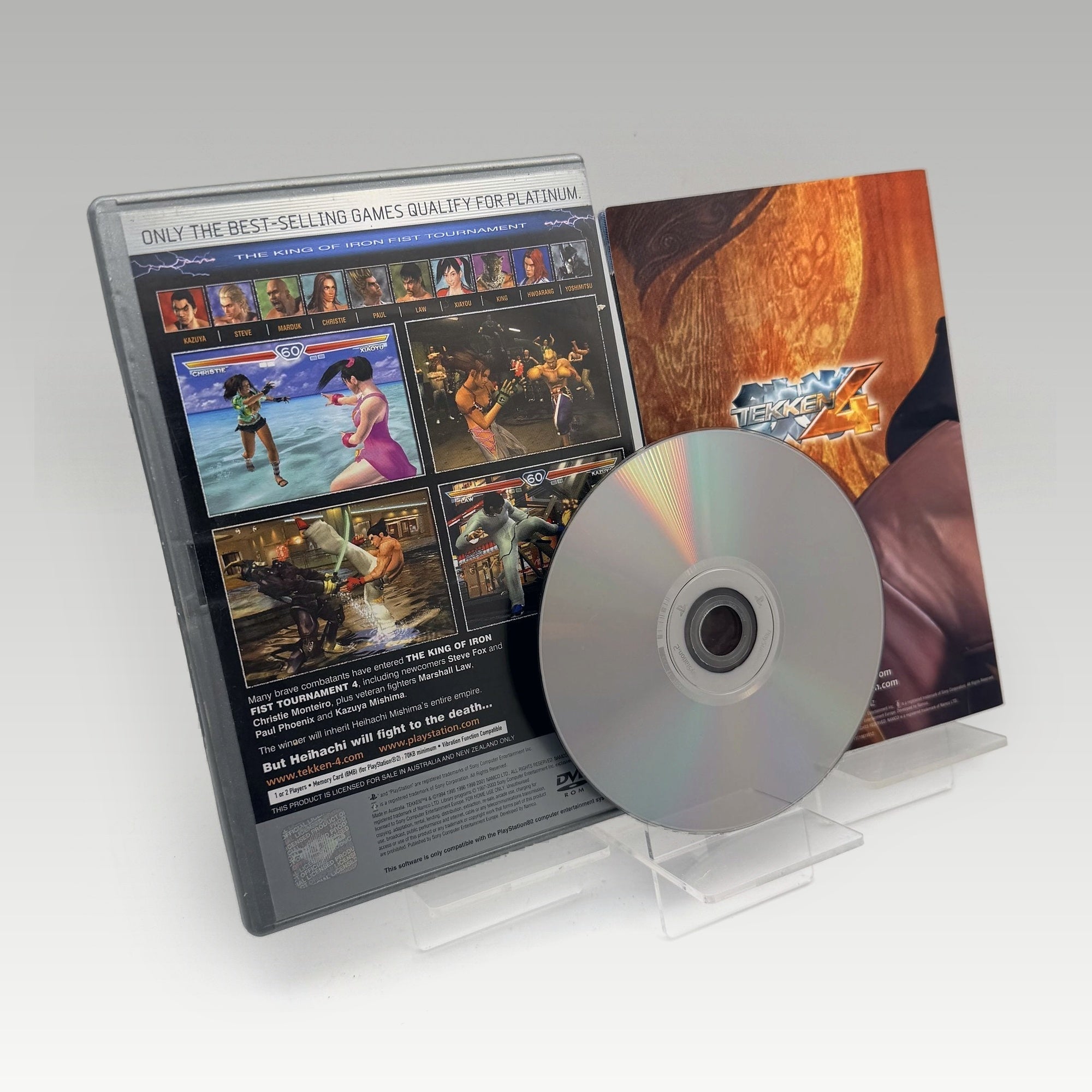 Tekken 4 (Platinum) • CIB (PAL) - Image 2