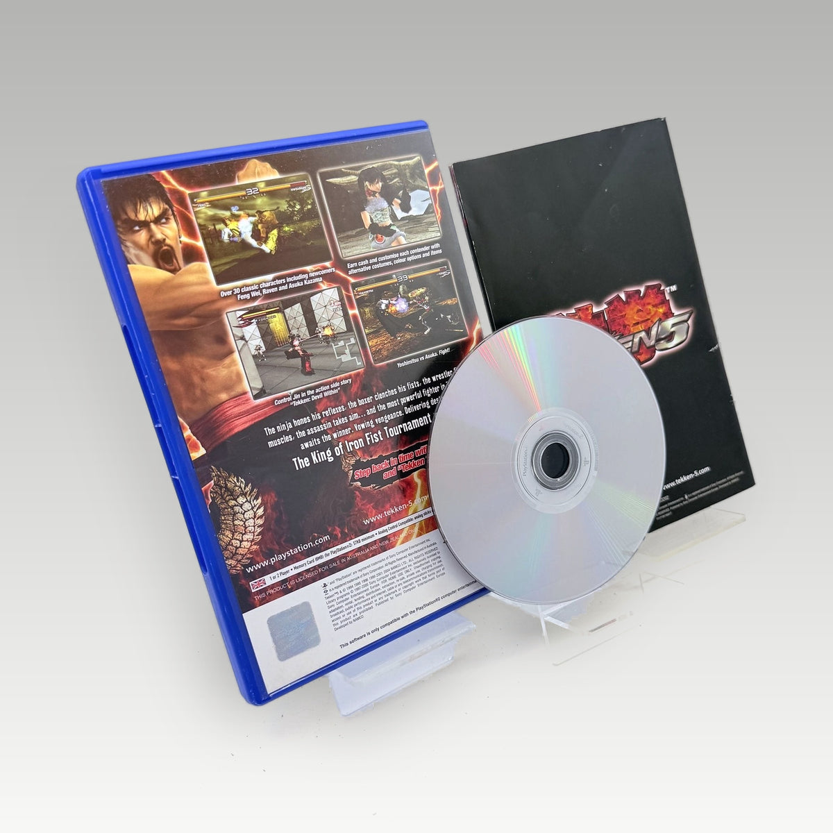 Tekken 5 • CIB (PAL) - Back Cover | Yappa NZ