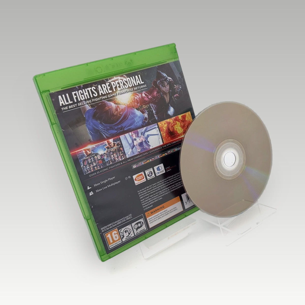 Tekken 7 • CIB (Region Free) - Back Cover | Yappa NZ