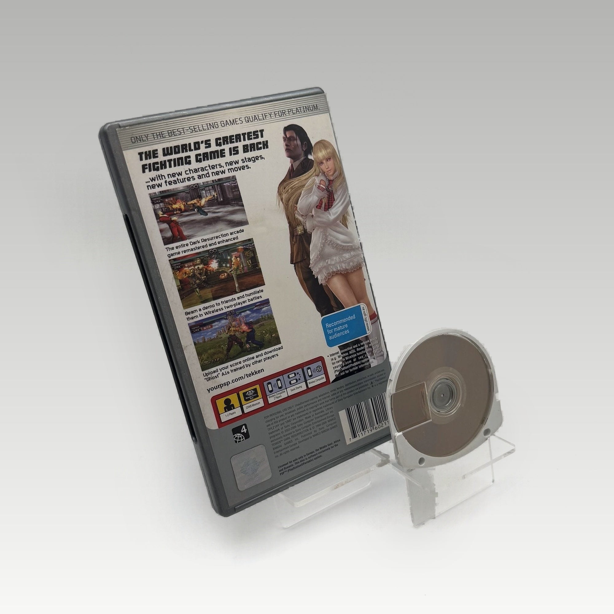Tekken: Dark Resurrection (Platinum) • No Manual (PAL) - Image 2