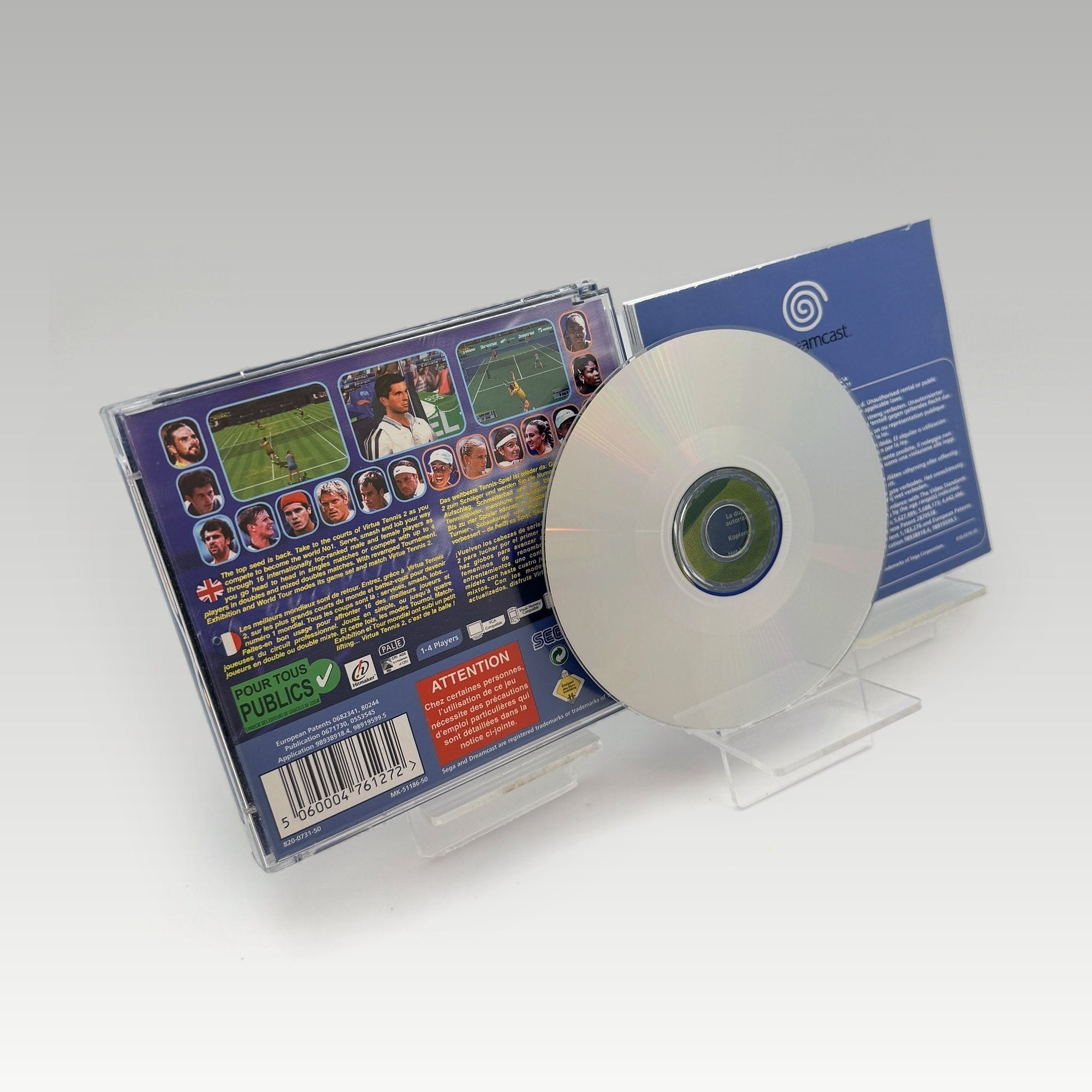 Tennis 2K2 • CIB (PAL) - Image 2